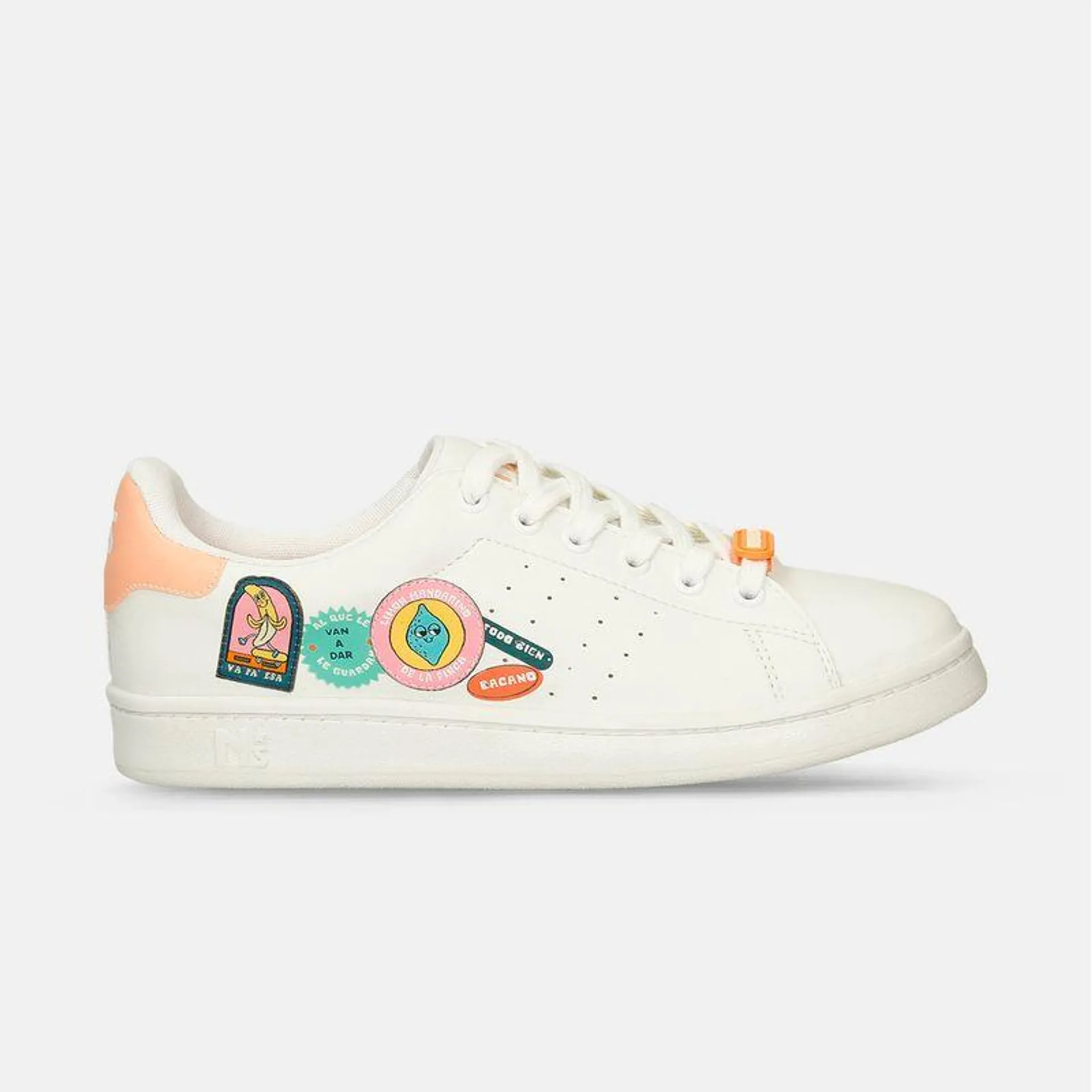 Tenis Casuales Blanco North Star Parce Retrostar Mujer