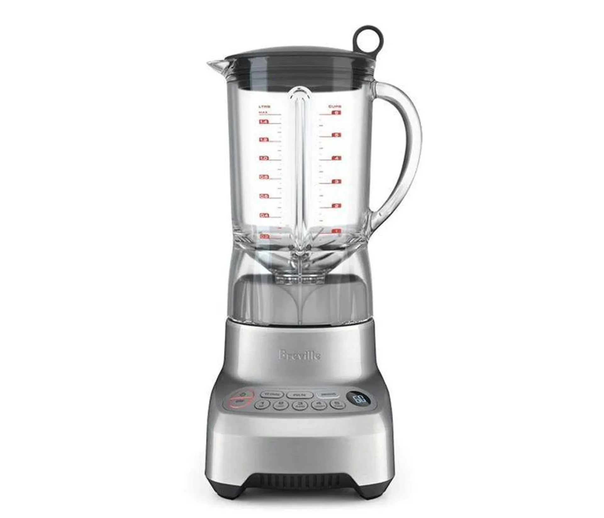Licuadora Breville En Acero Con 600 Watts De Potencia
