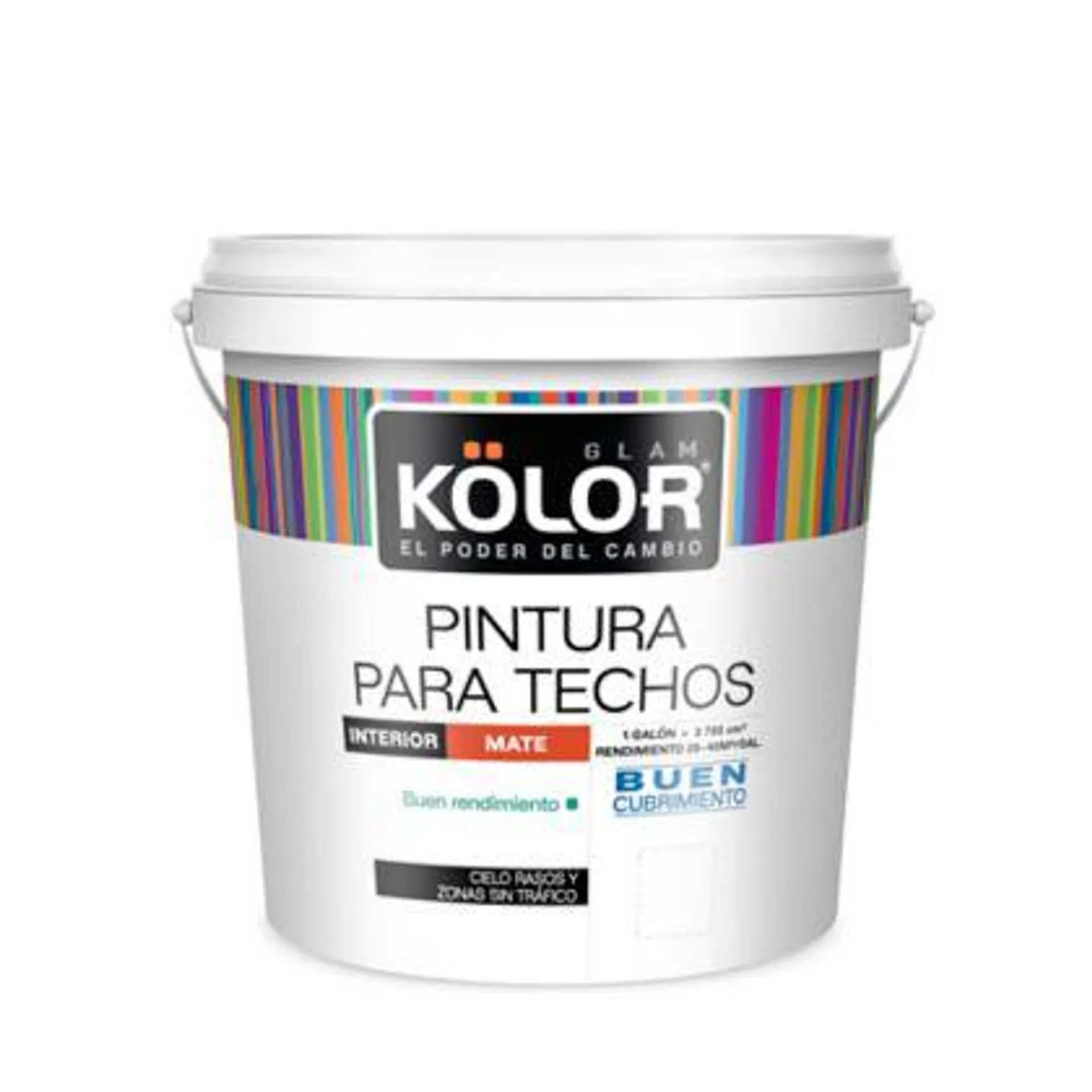 Pintura para Interior Techos y Cielos Blanco 1 Galón