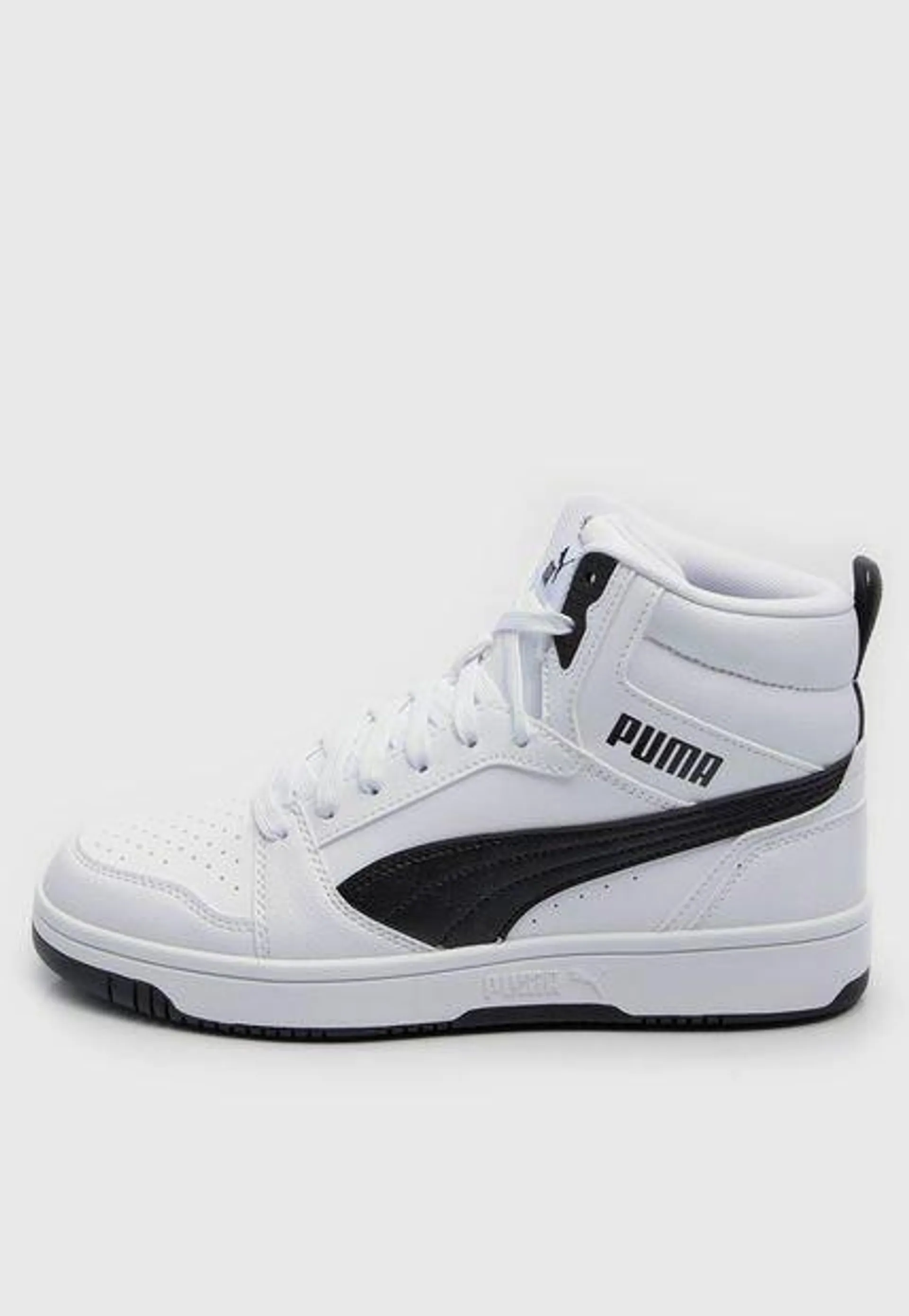 Tenis Lifestyle Blanco-Negro PUMA Rebound V6