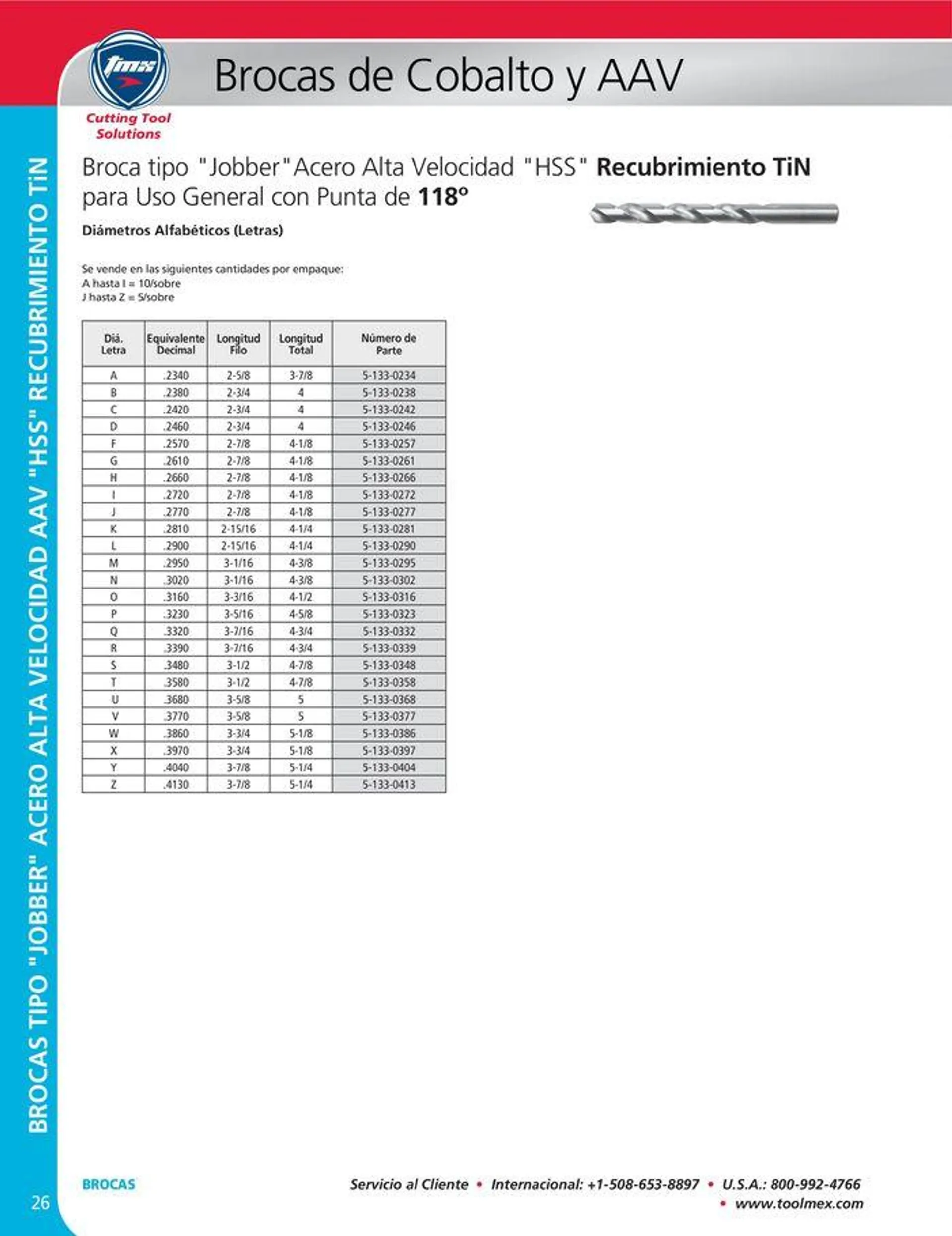 Catalogo de Cutting tool solution 15 de enero al 31 de diciembre 2024 - Pag 26