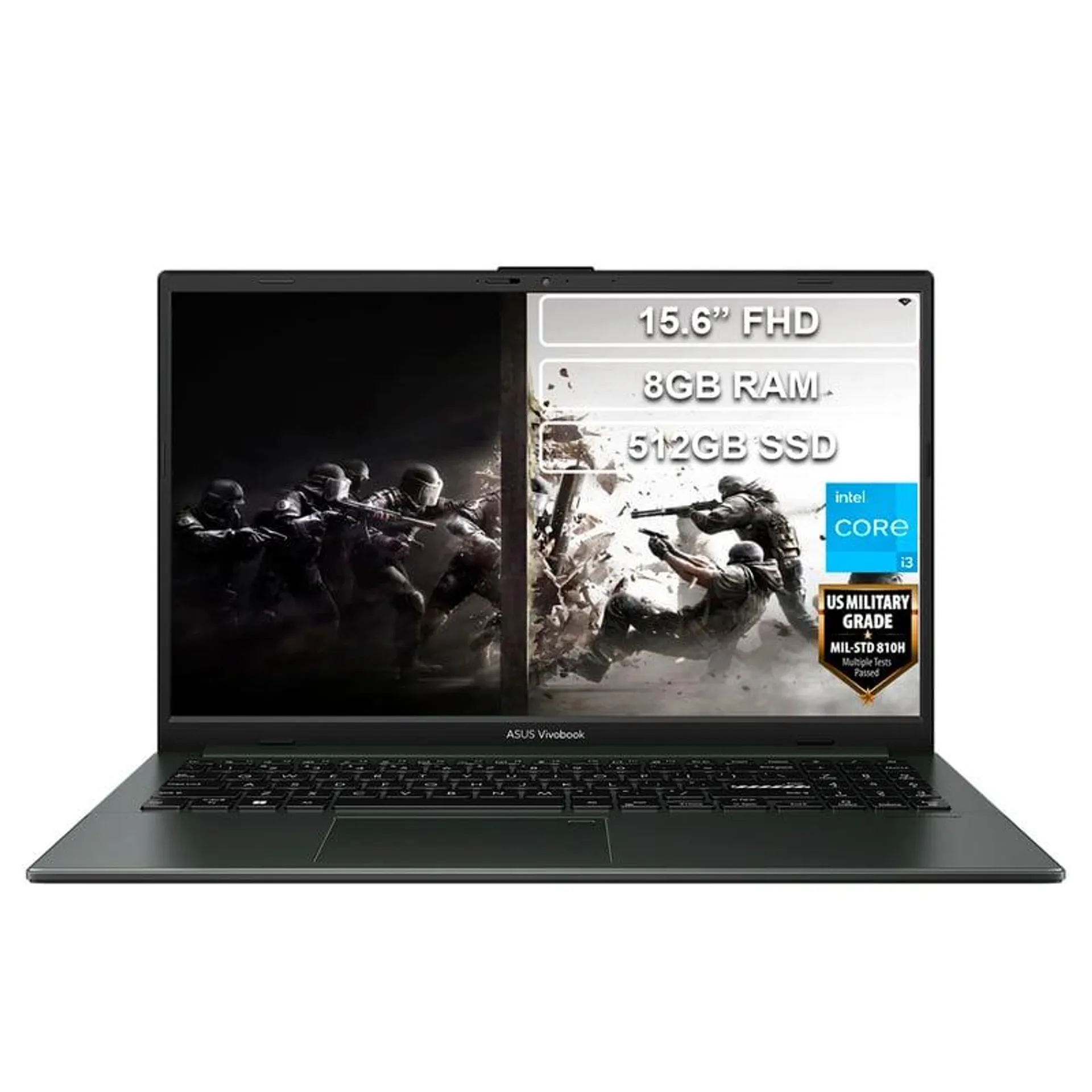 Portátil Asus E1504GA Core i3 N305 8GB 512GB FHD 15.6 Vivobook Go 15