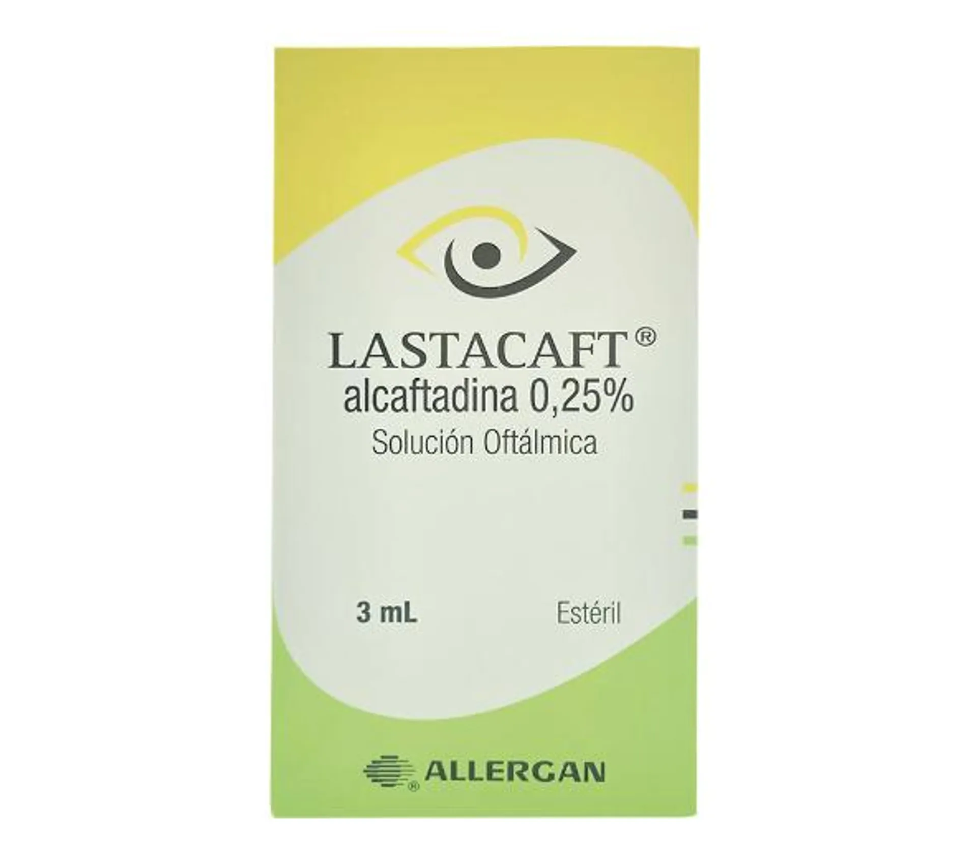 Lastacaft Solución Oftálmica x 3 ml