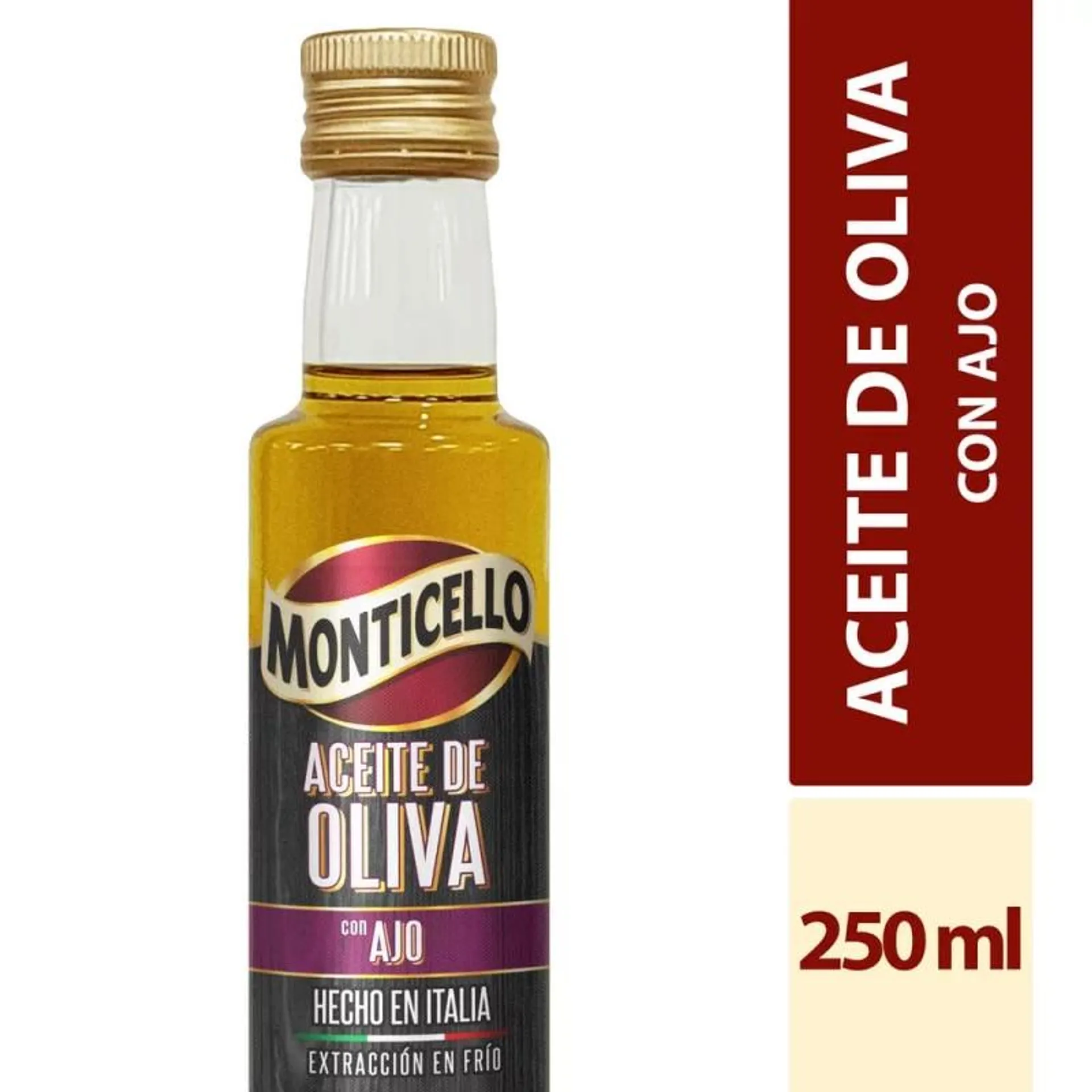 Aceite De Oliva Monticello Ajo x 250 ml