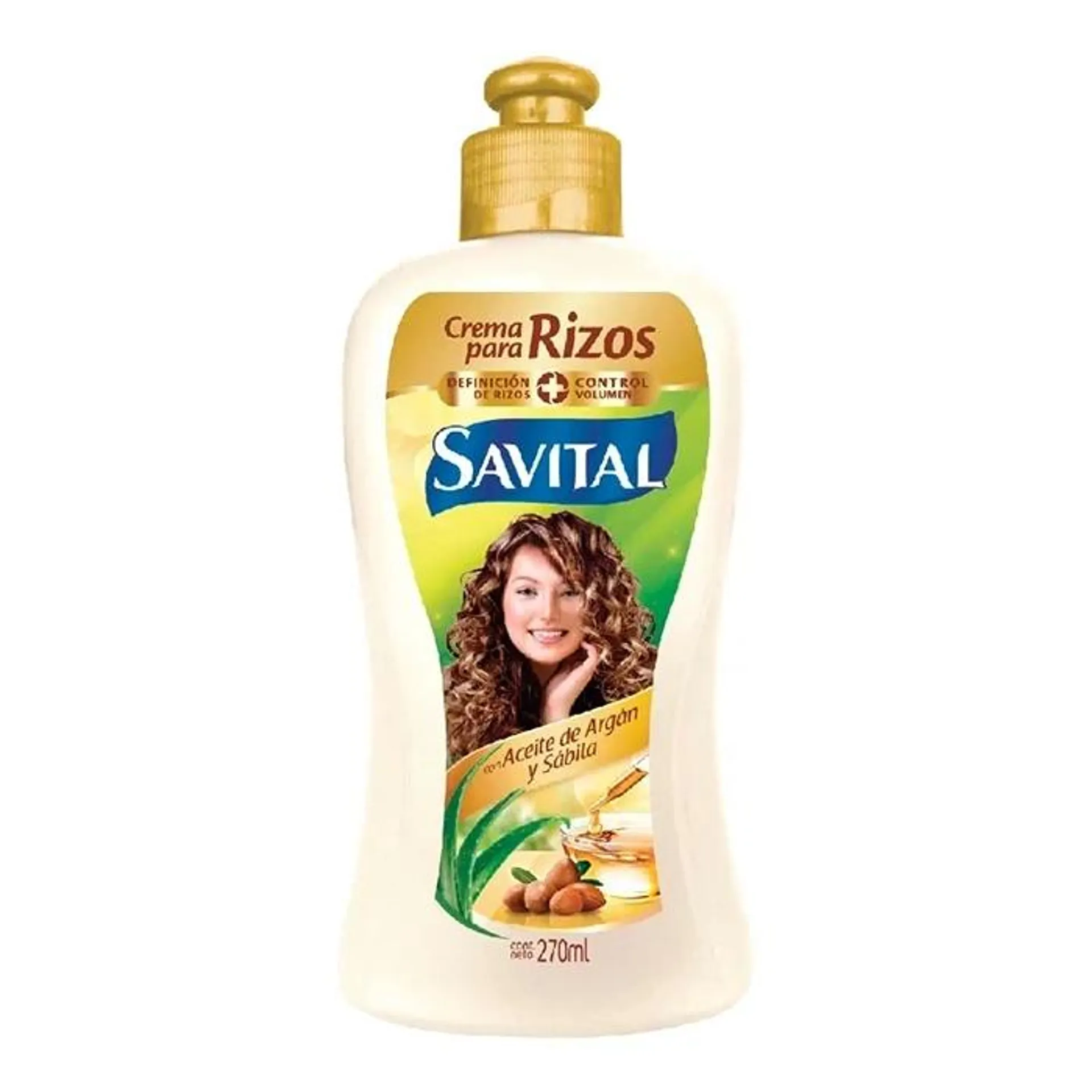 Crema Peinar Savital Rizos Argan x270ml