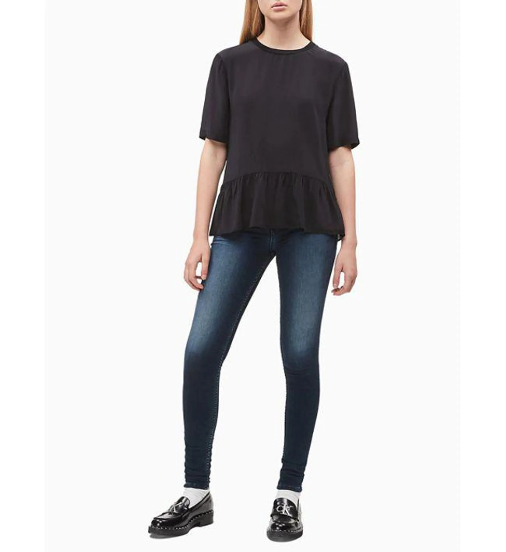 Blusa Para Mujer Negro Calvin Klein