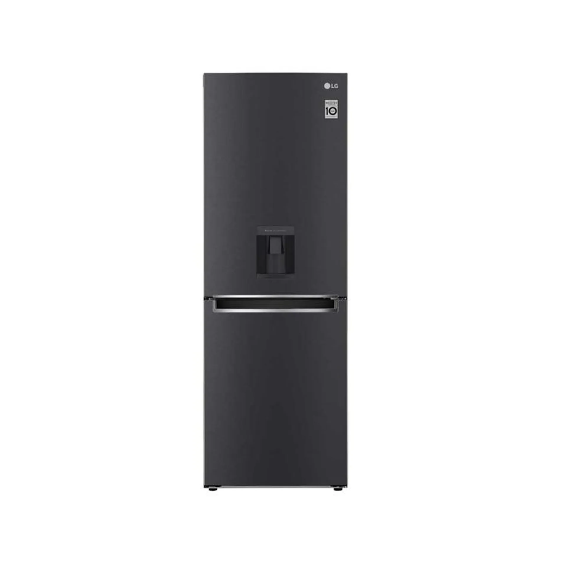 Nevera LG No Frost Congelador Inferior 305 Litros Brutos GB33WPT Negro