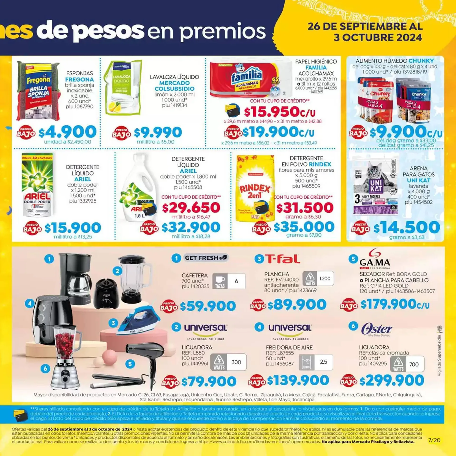 Catalogo de Catálogo Colsubsidio 26 de septiembre al 3 de octubre 2024 - Pag 7