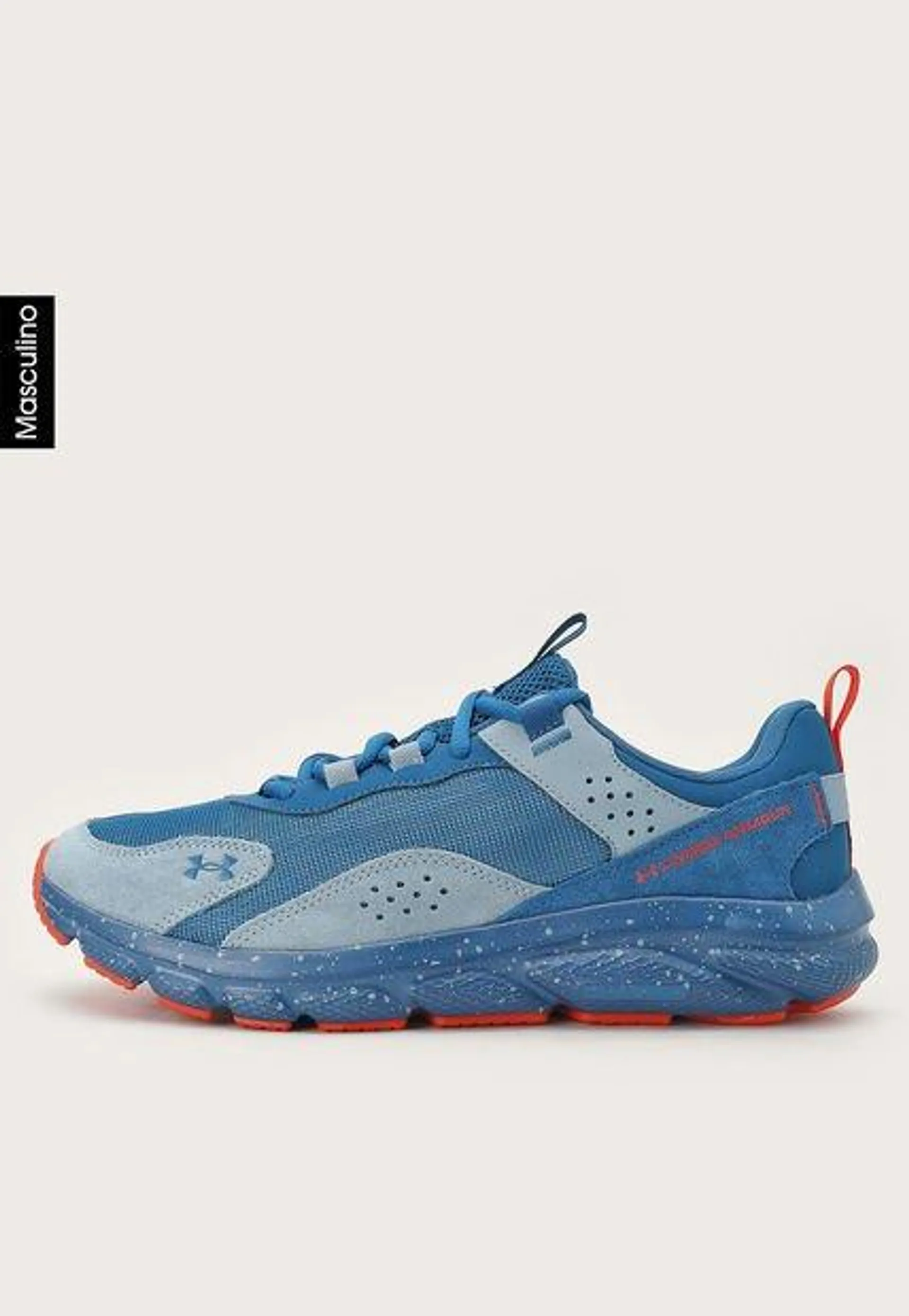 Tenis Running Azul-Azul Raf-Naranja UNDER ARMOUR Charged Verssert Speckle