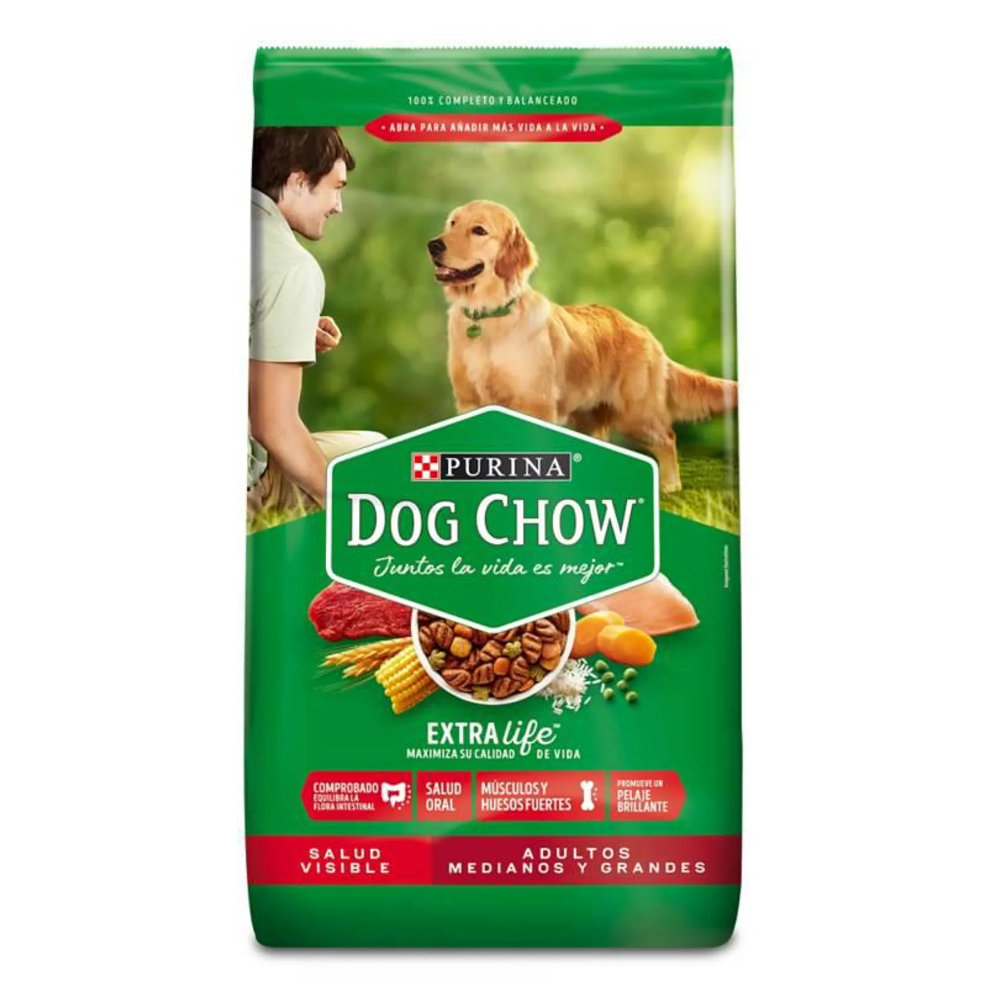 Alimento Seco Para Perro Adulto Raza Mediana Dog Chow 22.7 kg