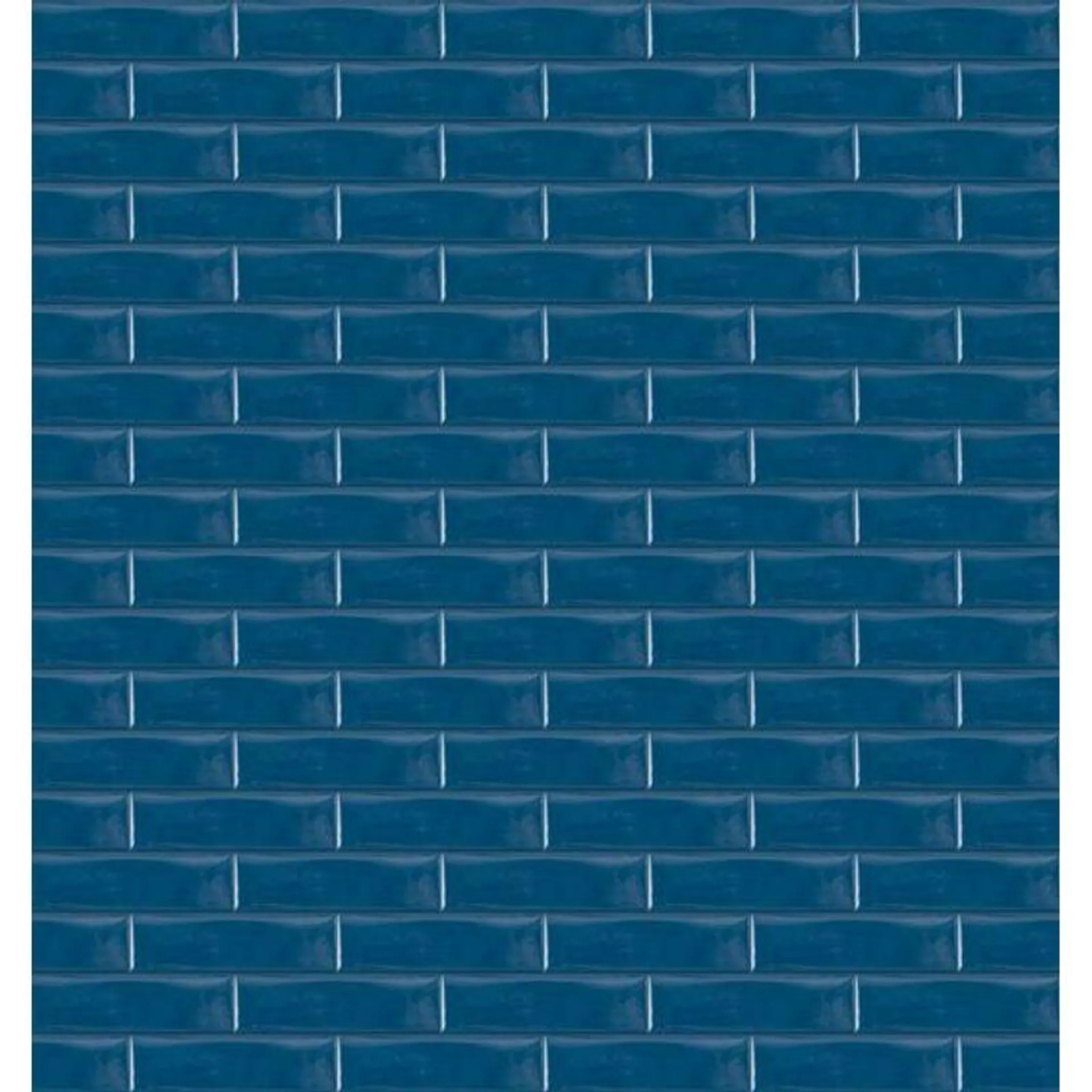 Cerámica Para Pared Estilo Brick Liverpool Indigo-B 7x24 Azul