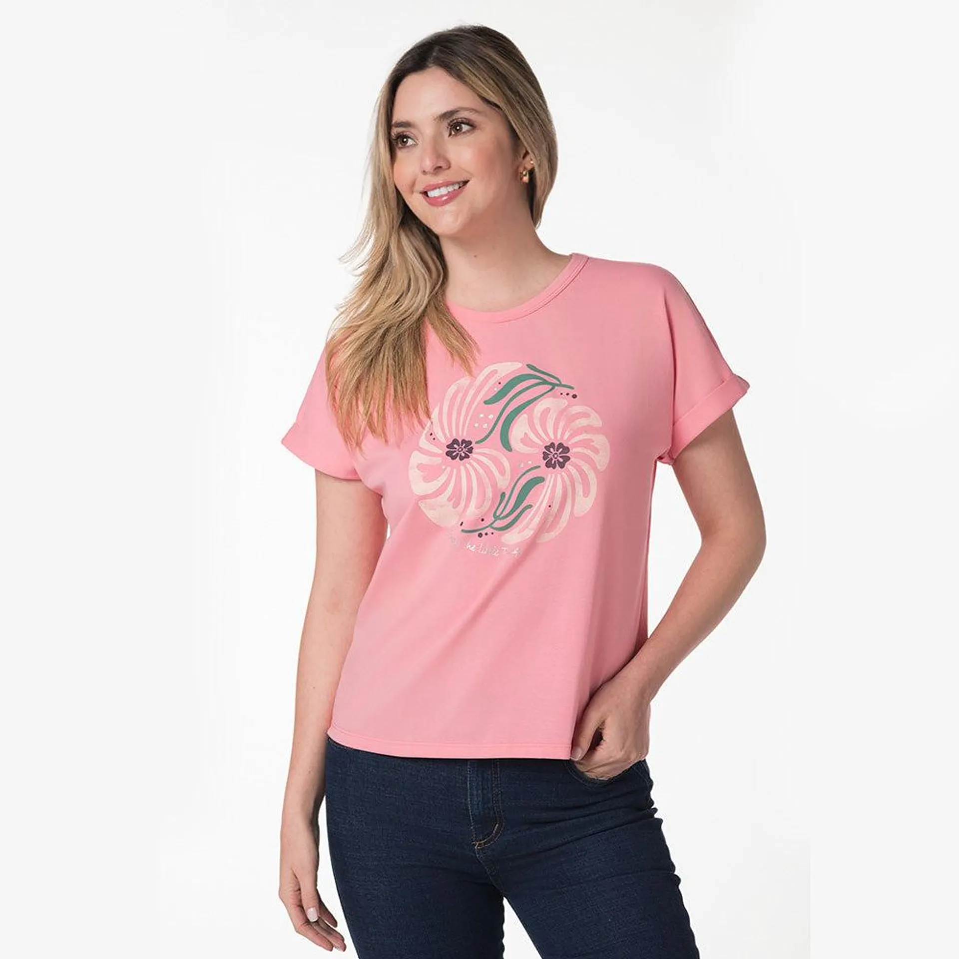 Camiseta manga corta para mujer Lec Lee