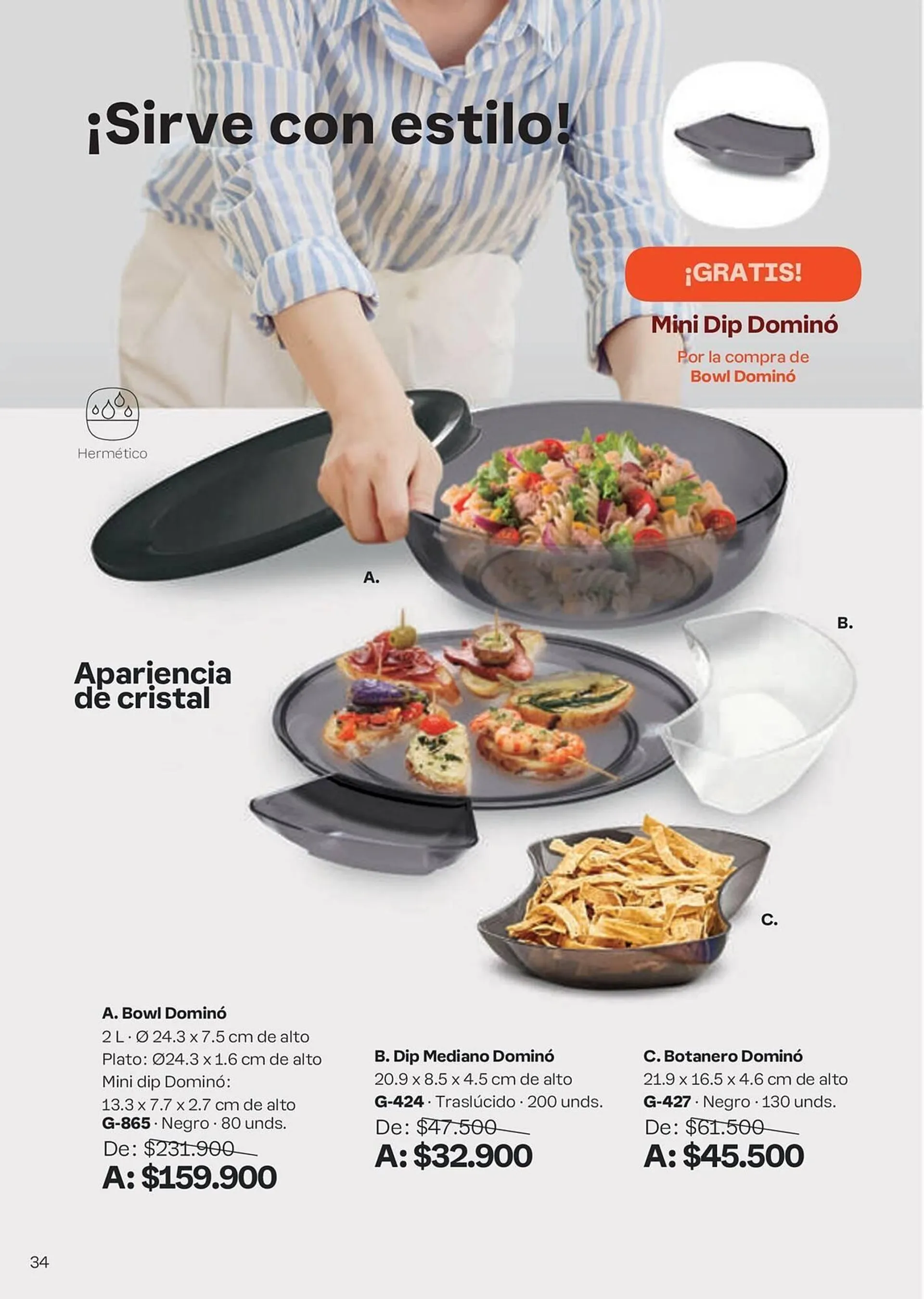 Catalogo de Catálogo Tupperware 6 de septiembre al 3 de octubre 2024 - Pag 34