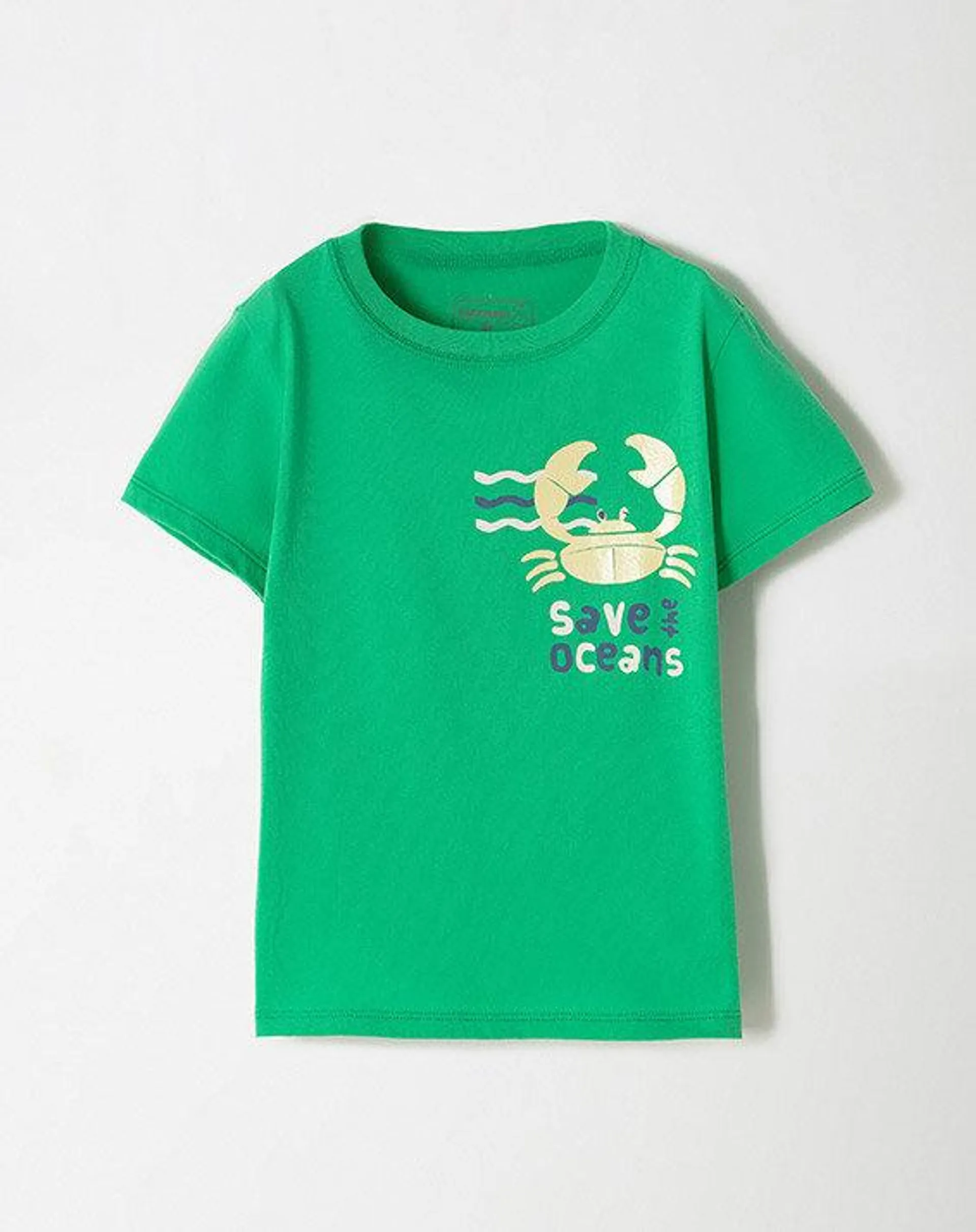 camiseta octary verde 12-18m