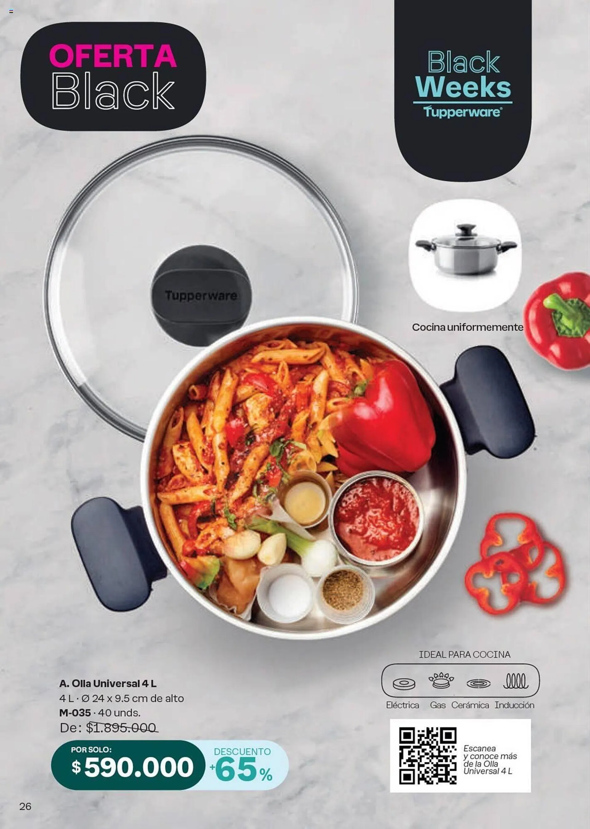 Catalogo de Catálogo Tupperware 4 de octubre al 31 de octubre 2024 - Pag 26