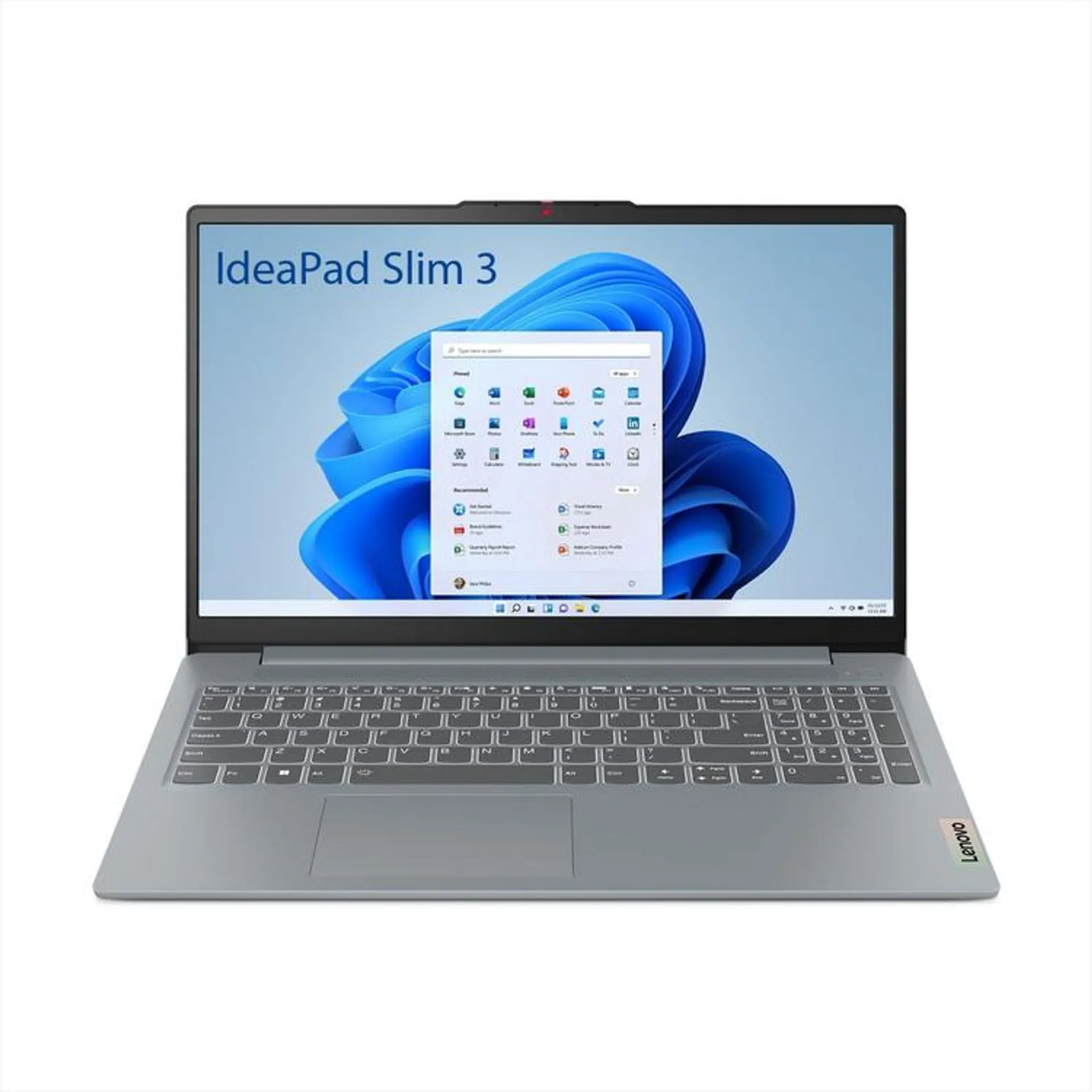 Computador Portátil LENOVO 15,6" Pulgadas IdeaPad Slim 3 Táctil - Intel Core i3 - RAM 8GB - Disco SSD 512GB - Gris