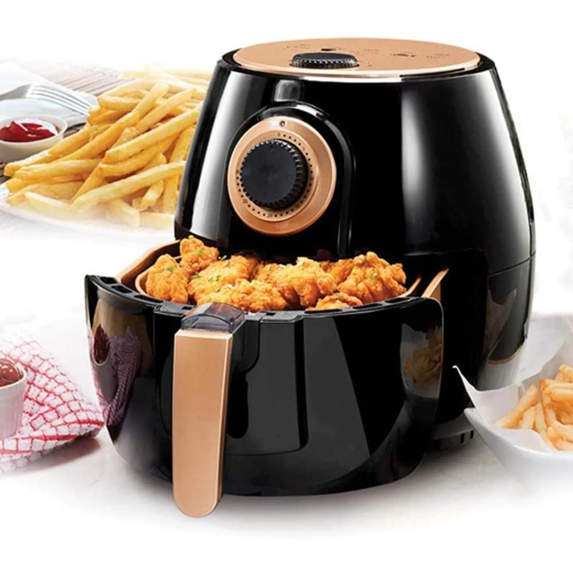 Freidora De Aire Airfryer Sin Aceite Olla 4litros