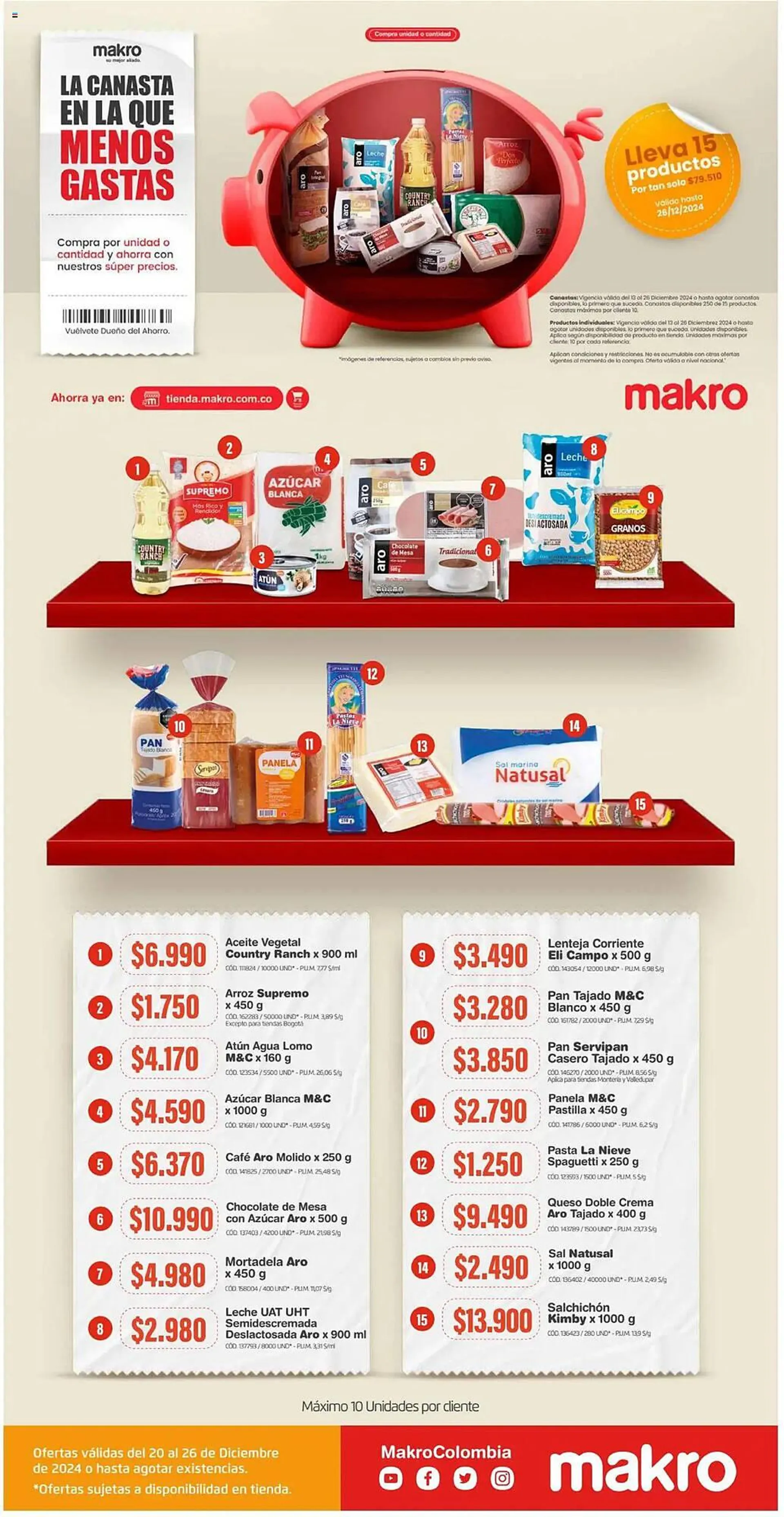 Catalogo de Catálogo Makro 20 de diciembre al 26 de diciembre 2024 - Pag 9