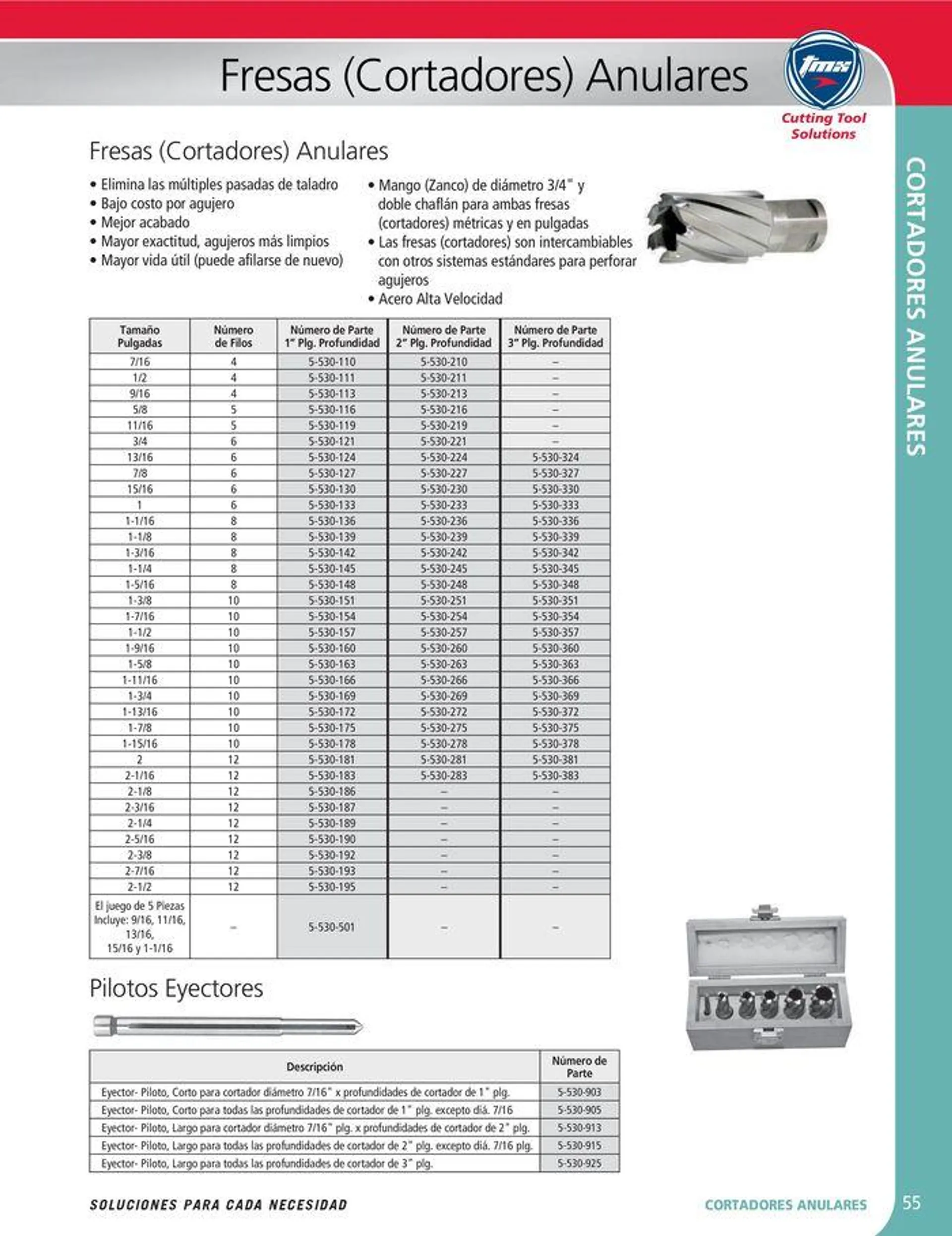 Catalogo de Cutting tool solution 15 de enero al 31 de diciembre 2024 - Pag 55