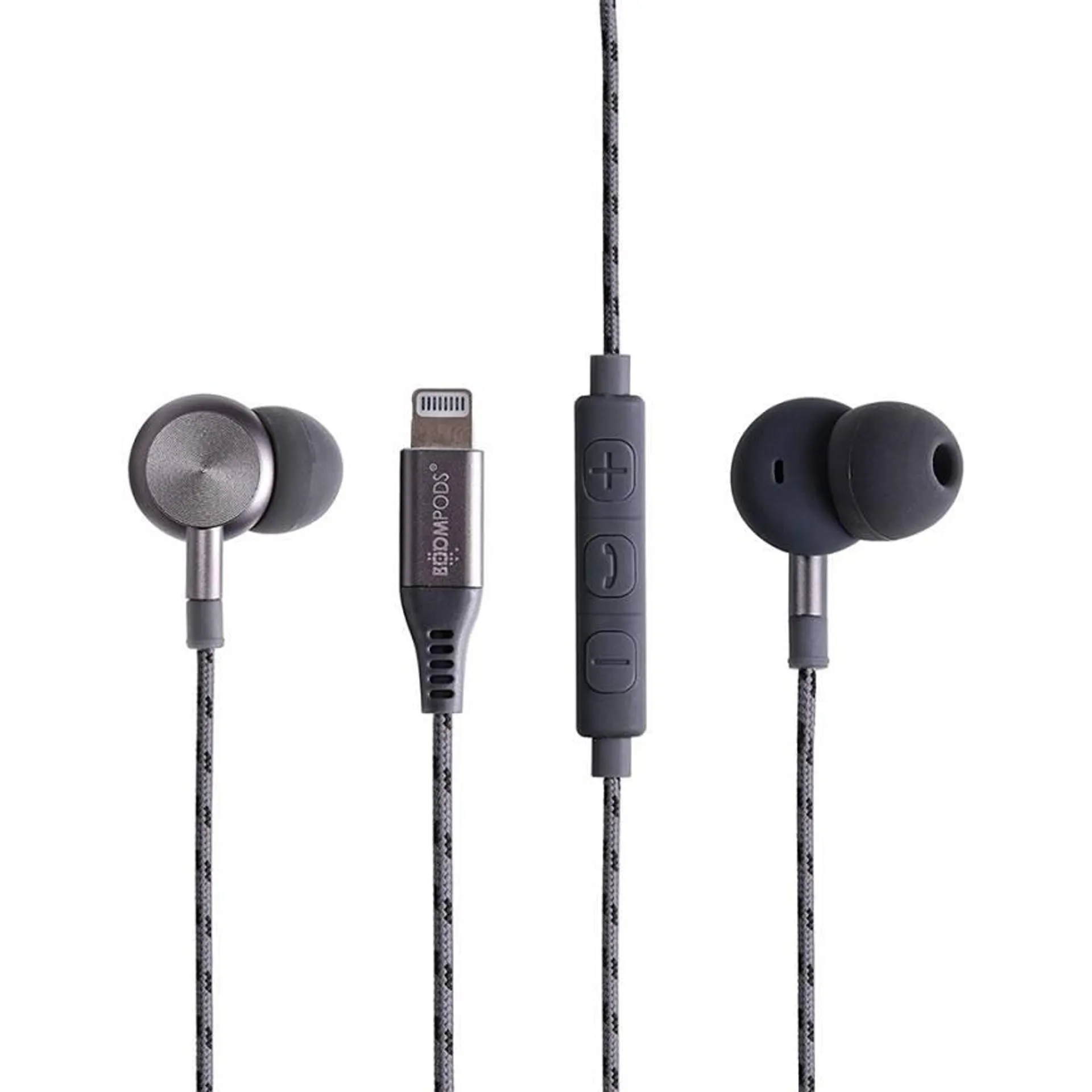 Audífonos Digibuds Ligthning Gris