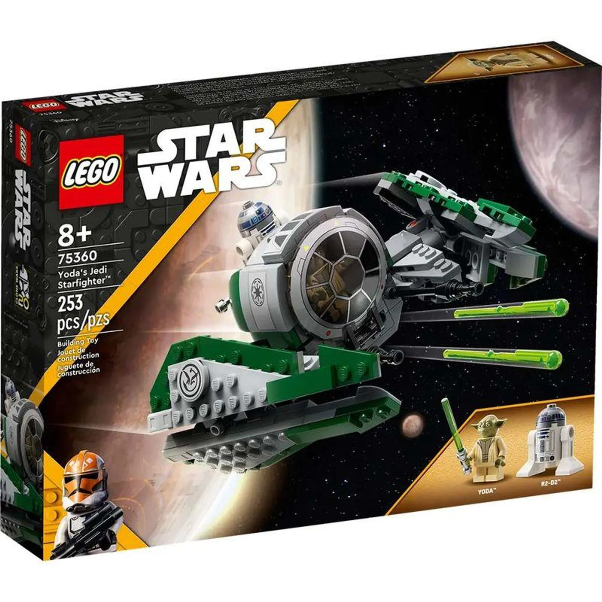 Lego Star Wars Yoda's Jedi Starfighter Lego LE75360