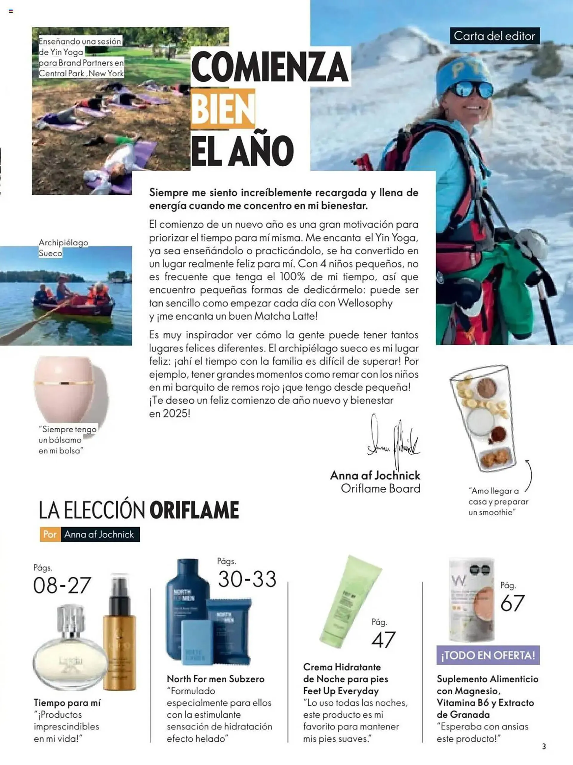 Catalogo de Catálogo Oriflame 28 de diciembre al 17 de enero 2025 - Pag 3