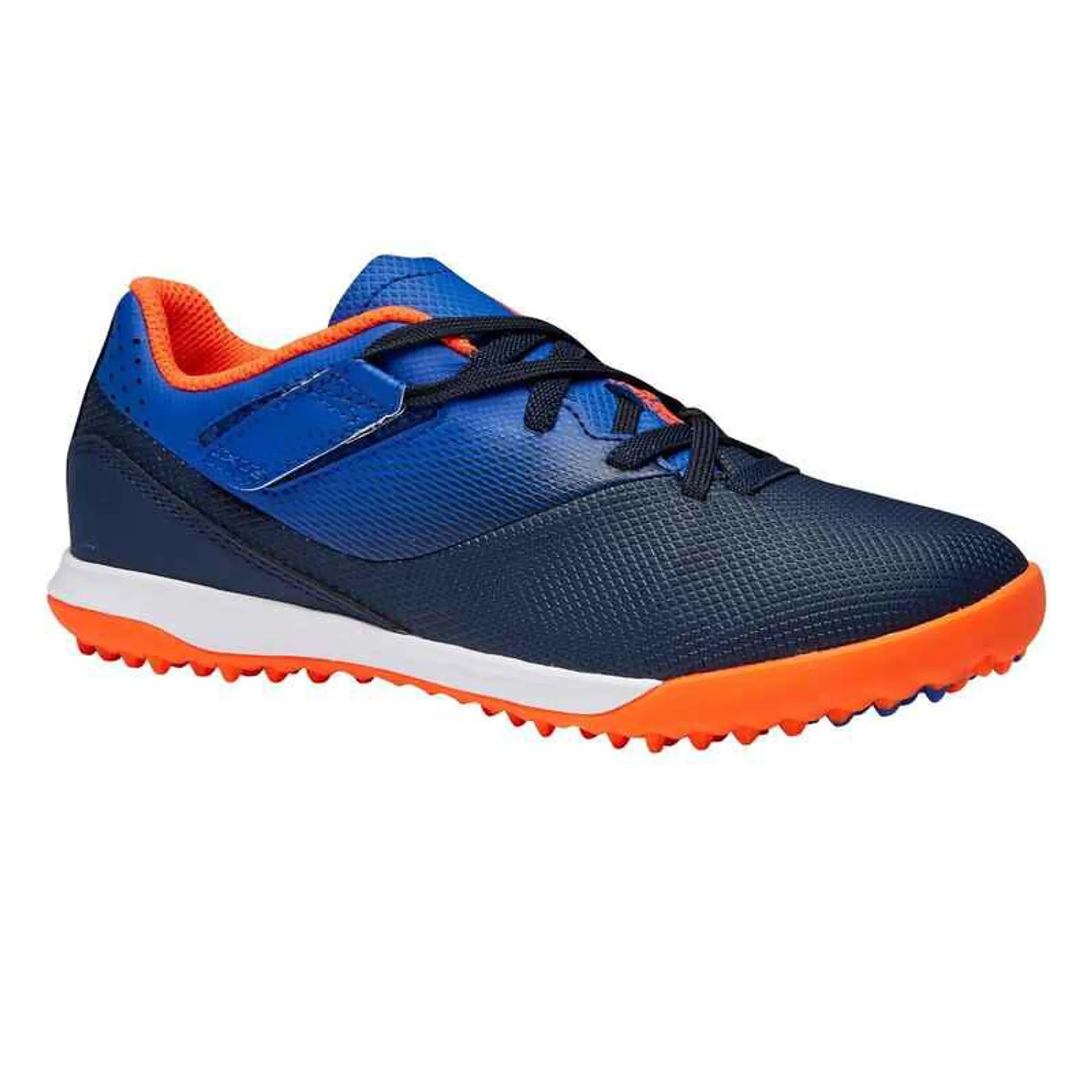 Guayos de Fútbol Kipsta Agility 500 tira autoaher. niños azul