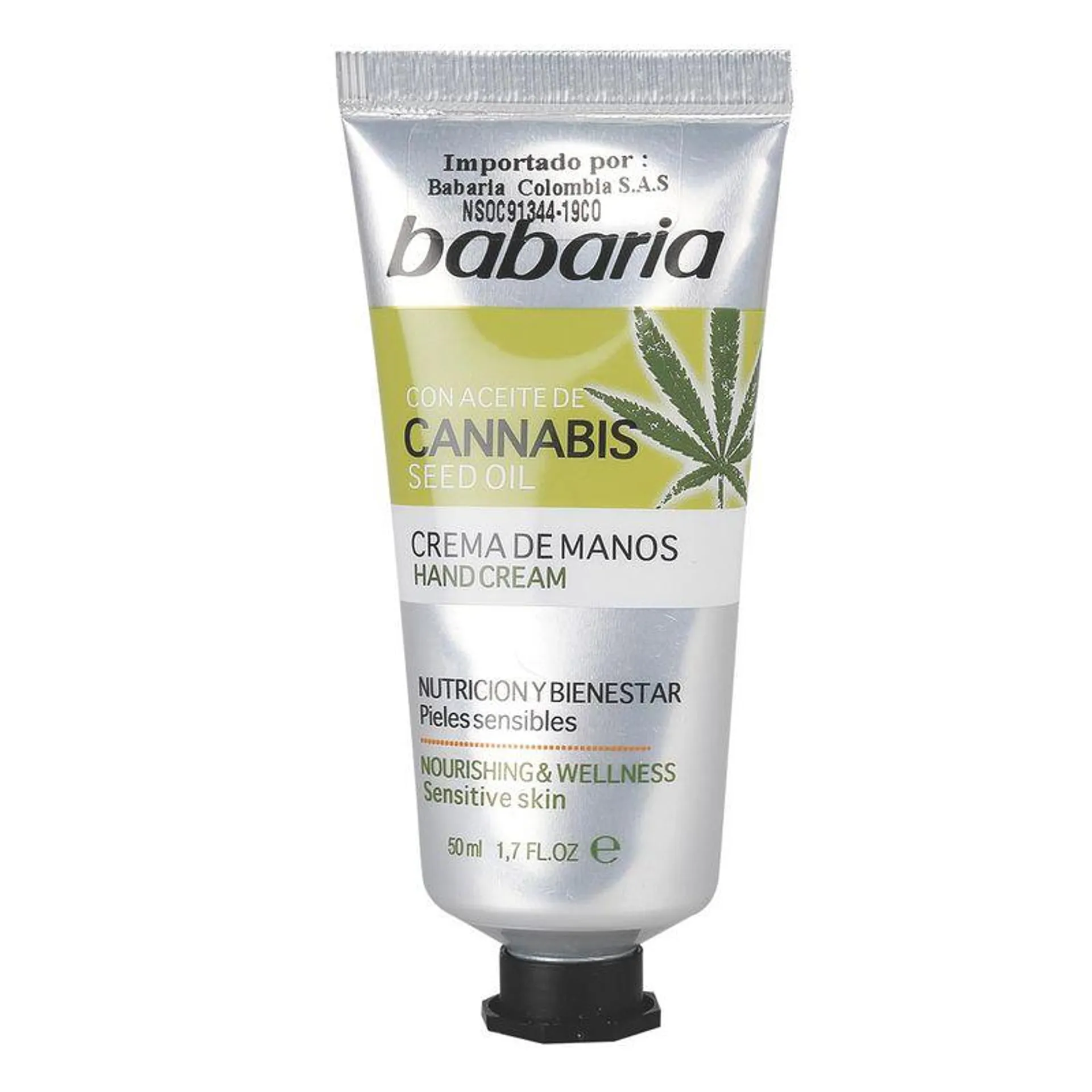 Babaria Crema Manos Cannabis