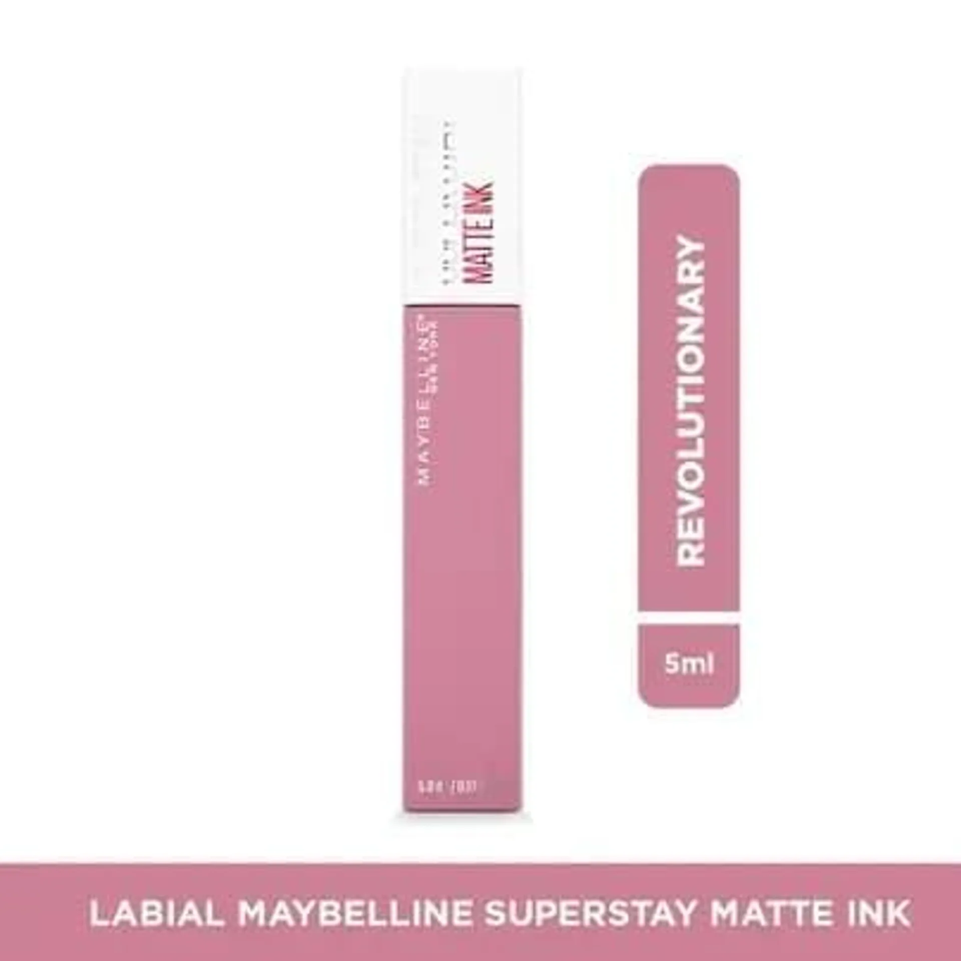 Labial Maybelline Matte Ink Tono 180 Revolutionary x 5ml