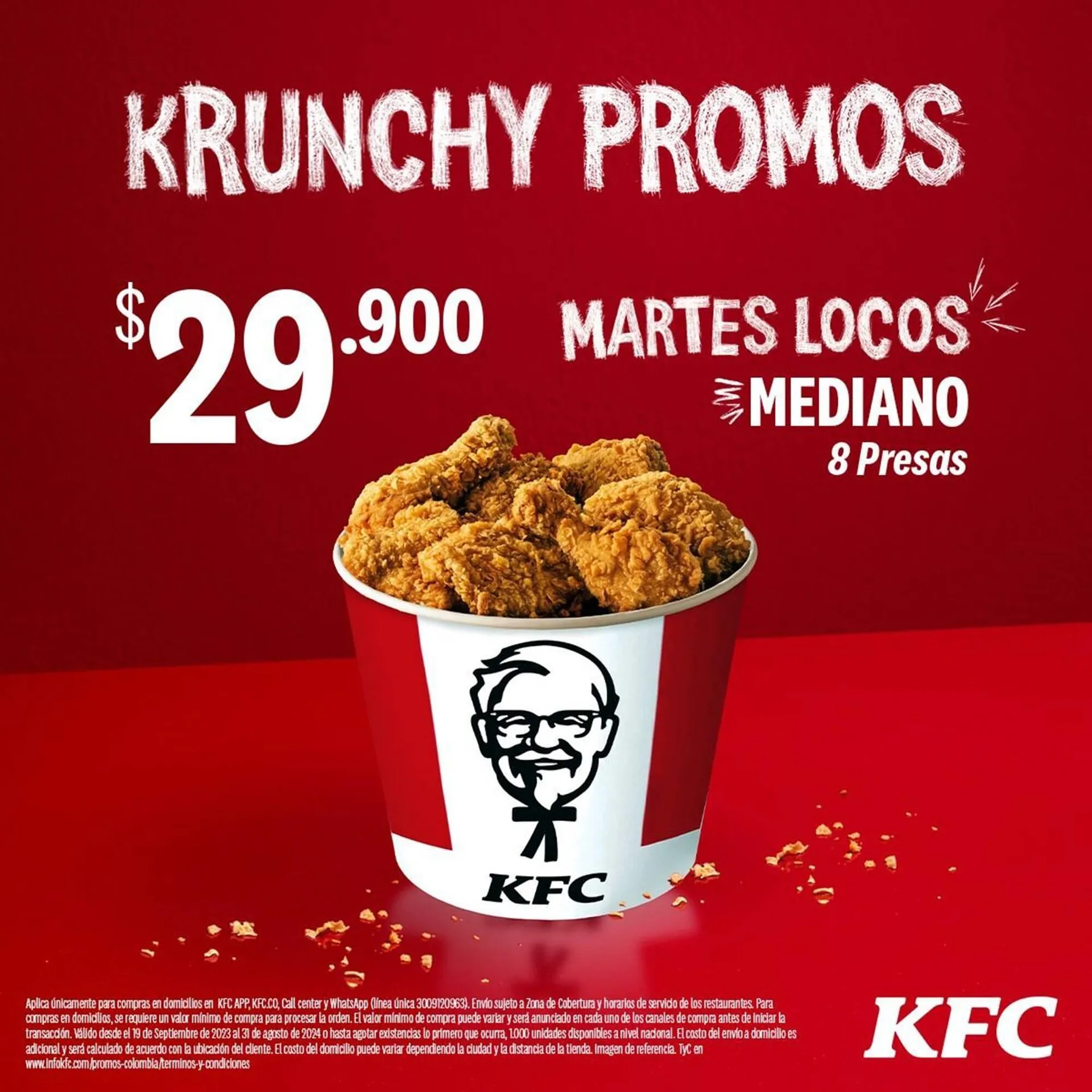 Catalogo de Catálogo KFC 1 de agosto al 31 de agosto 2024 - Pag 3