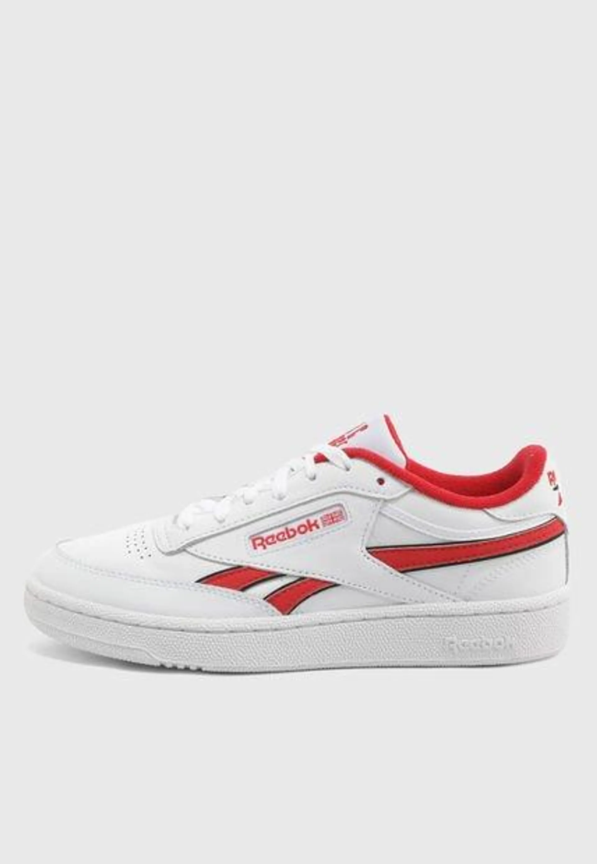 Tenis Lifestyle Blanco-Rojo-Negro Reebok Classics Club C Revenge x My Name Is