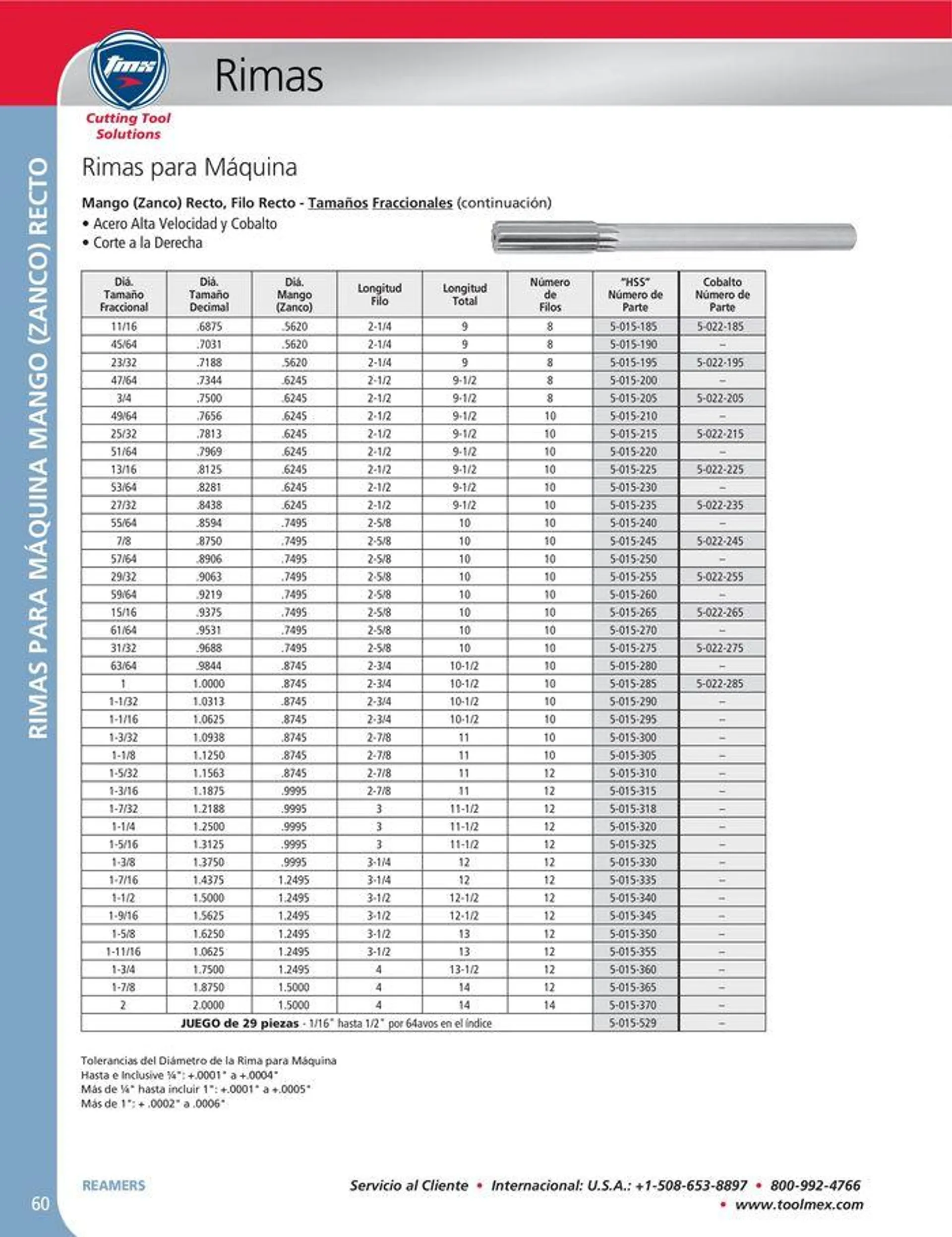 Catalogo de Cutting tool solution 15 de enero al 31 de diciembre 2024 - Pag 60