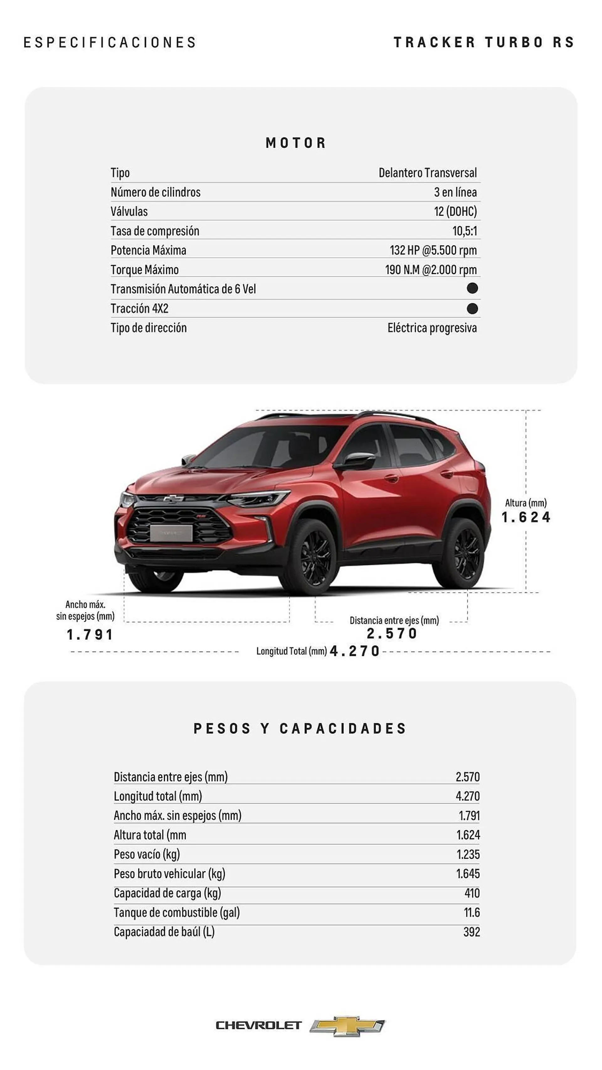 Catalogo de Catálogo Chevrolet 17 de julio al 30 de noviembre 2024 - Pag 2