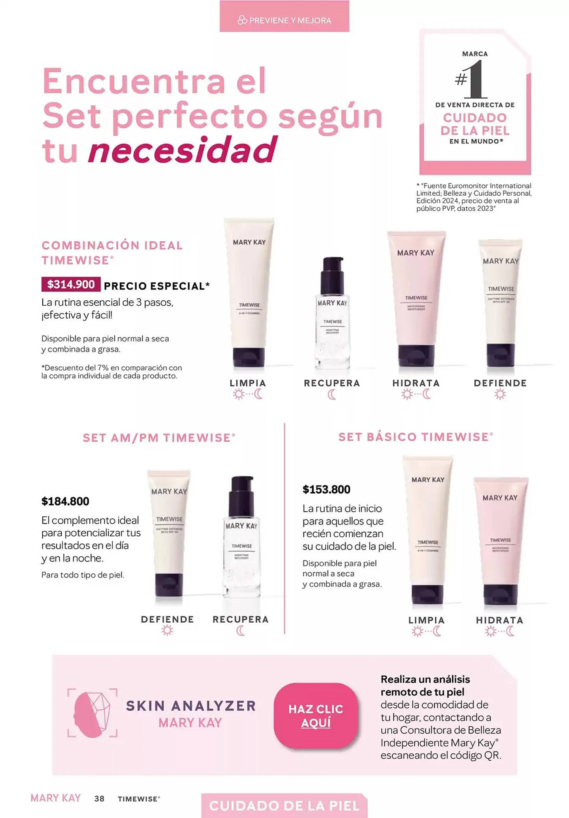 Catalogo de Catálogo Mary Kay 2 de octubre al 31 de octubre 2024 - Pag 38