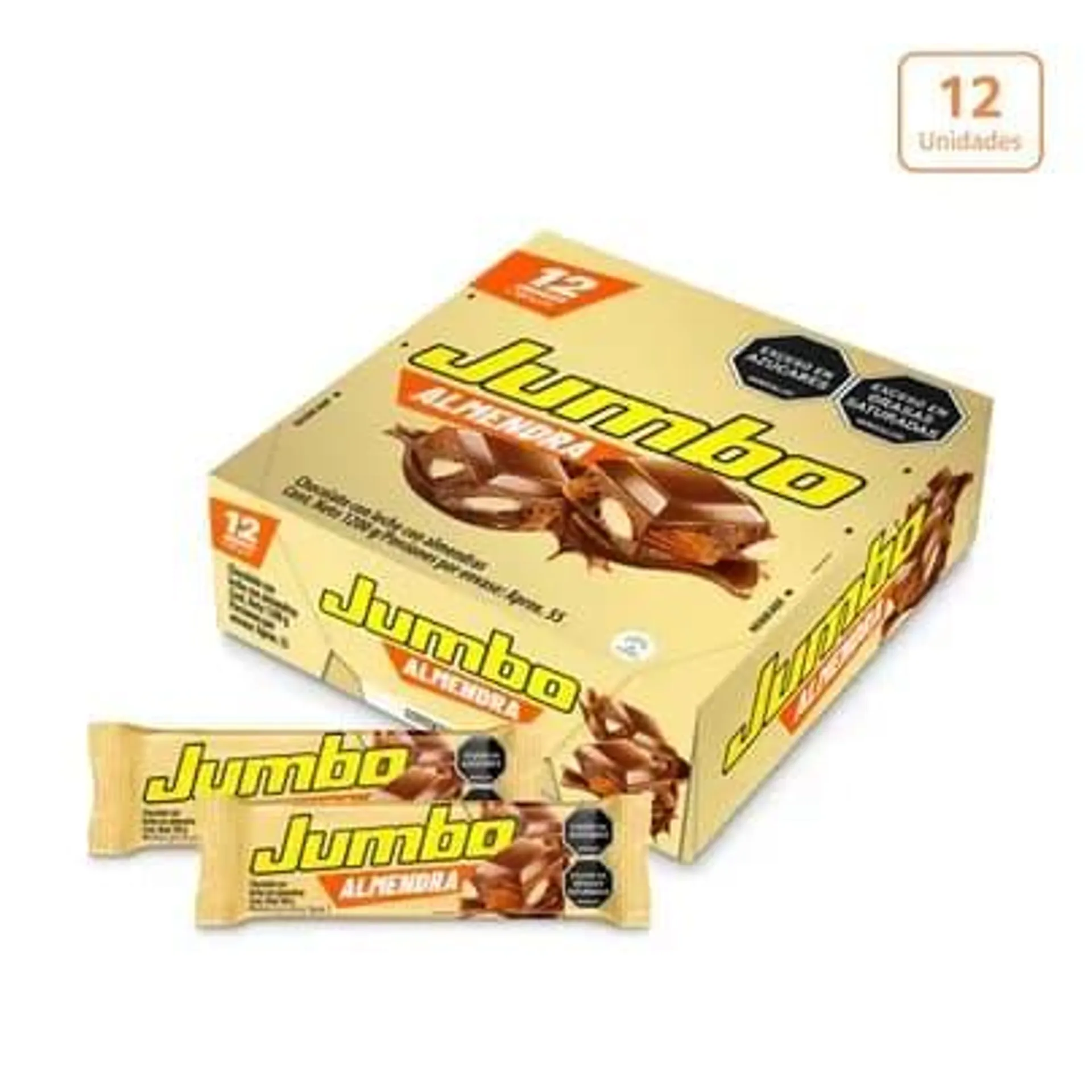 Jumbo Almendra 12 Unds X 100G