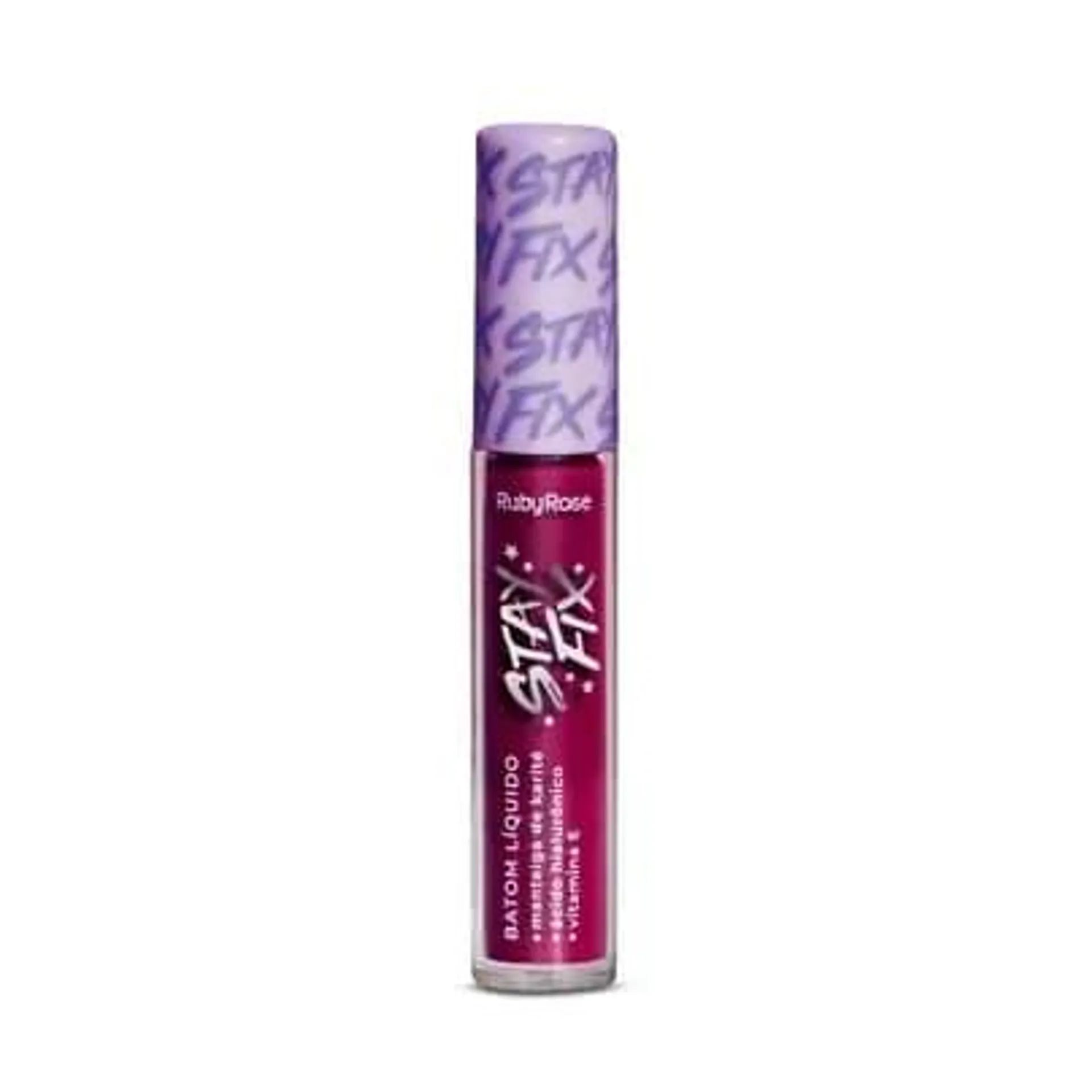 Labial Liquido Stay Fix De Larga Duración Tono Adhara x 5ml