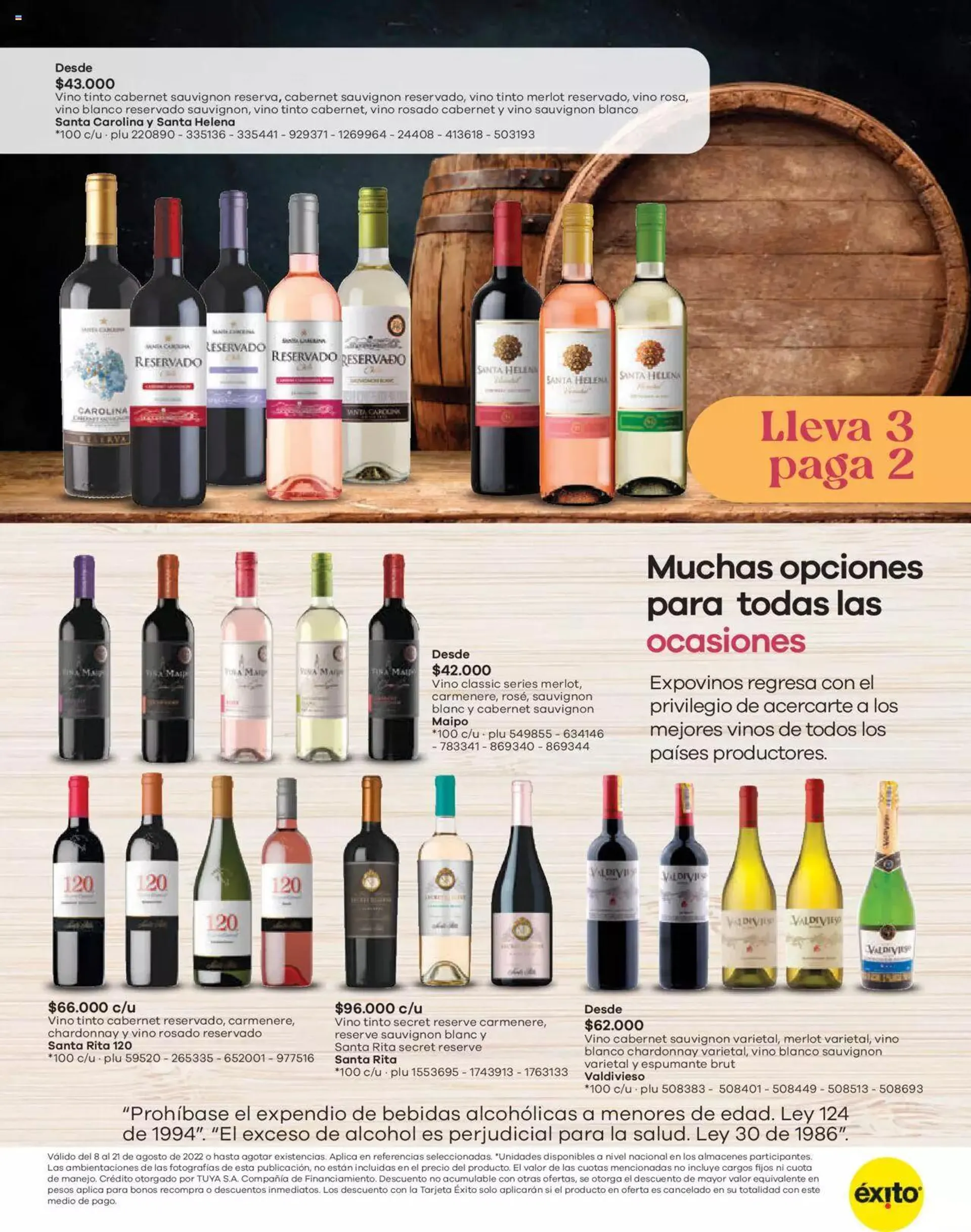 Catalogo de Éxito - Reunión de Negocios Vino Tinto 8 de agosto al 21 de agosto 2023 - Pag 19