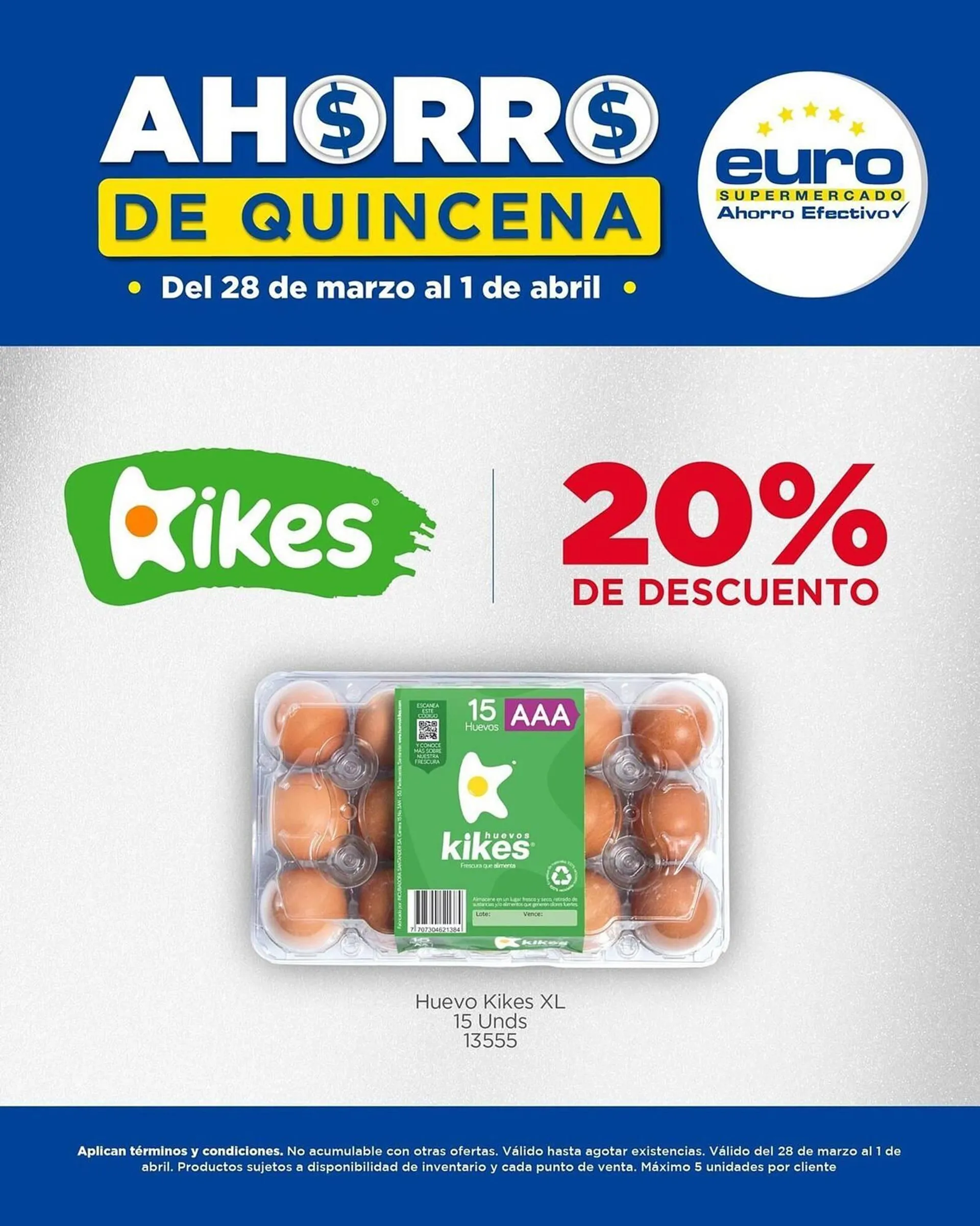 Catalogo de Catálogo Euro Supermercados 31 de marzo al 6 de abril 2025 - Pag 4