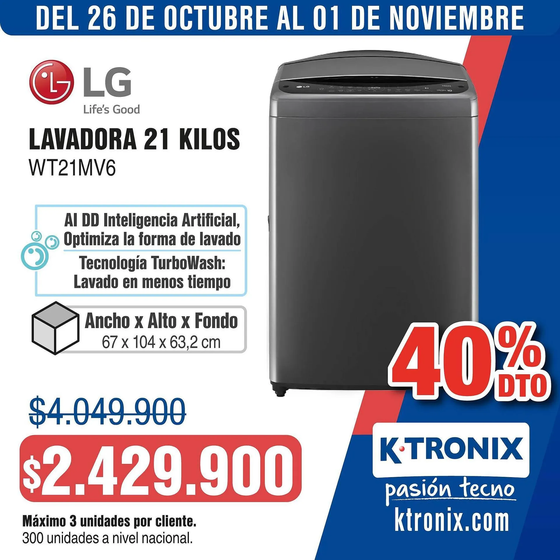 Catalogo de Catálogo Ktronix 28 de octubre al 1 de noviembre 2024 - Pag 4