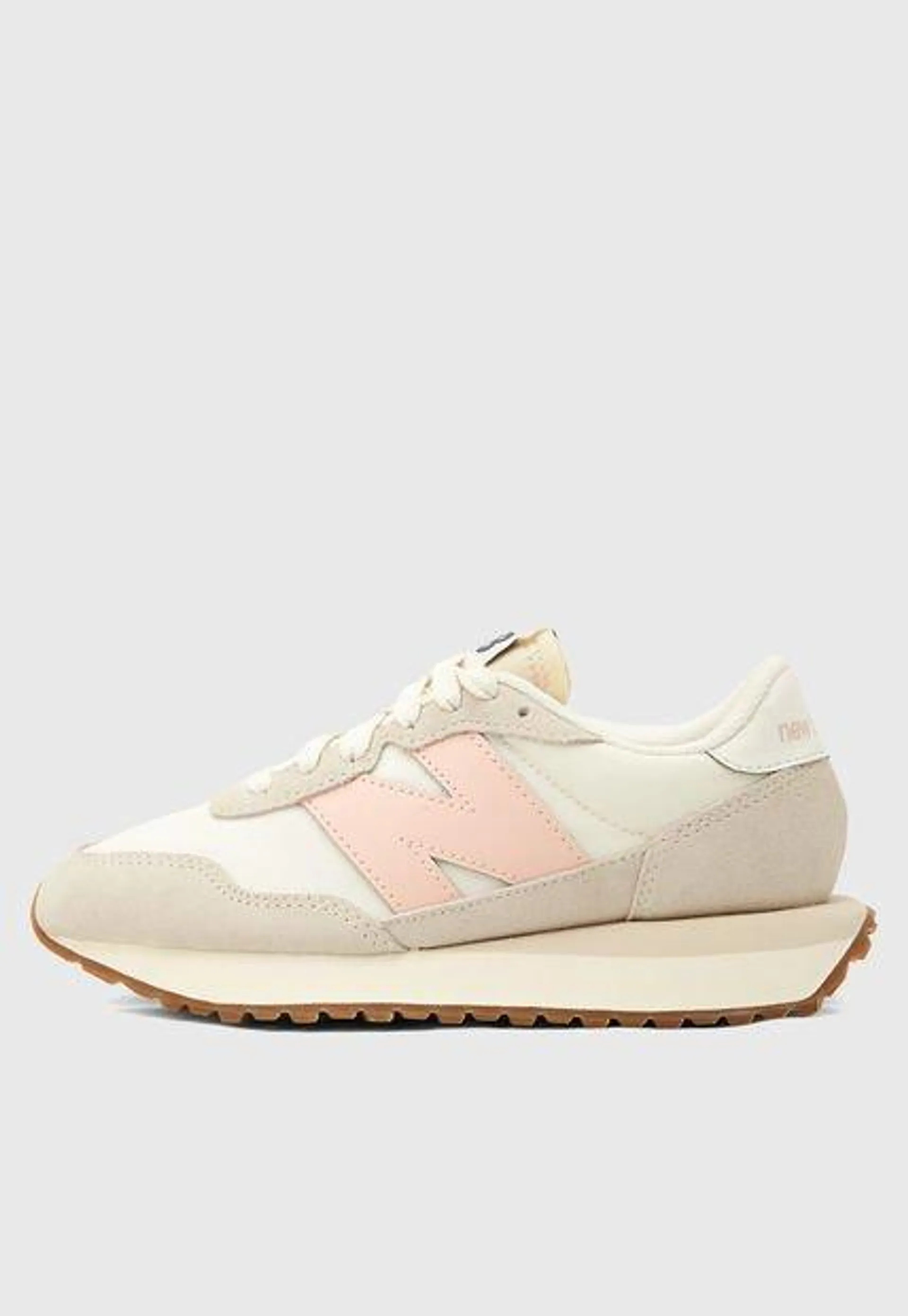 Tenis Lifestyle Marfil-Gris-Rosa New Balance 237