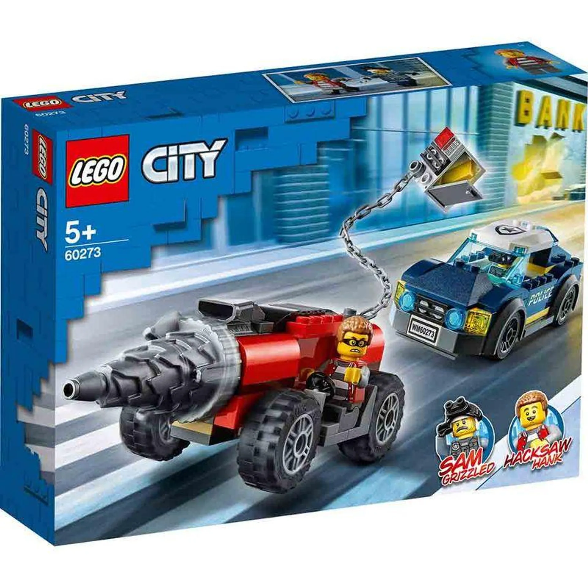 Lego City Police Driller Chase Lego LE60273