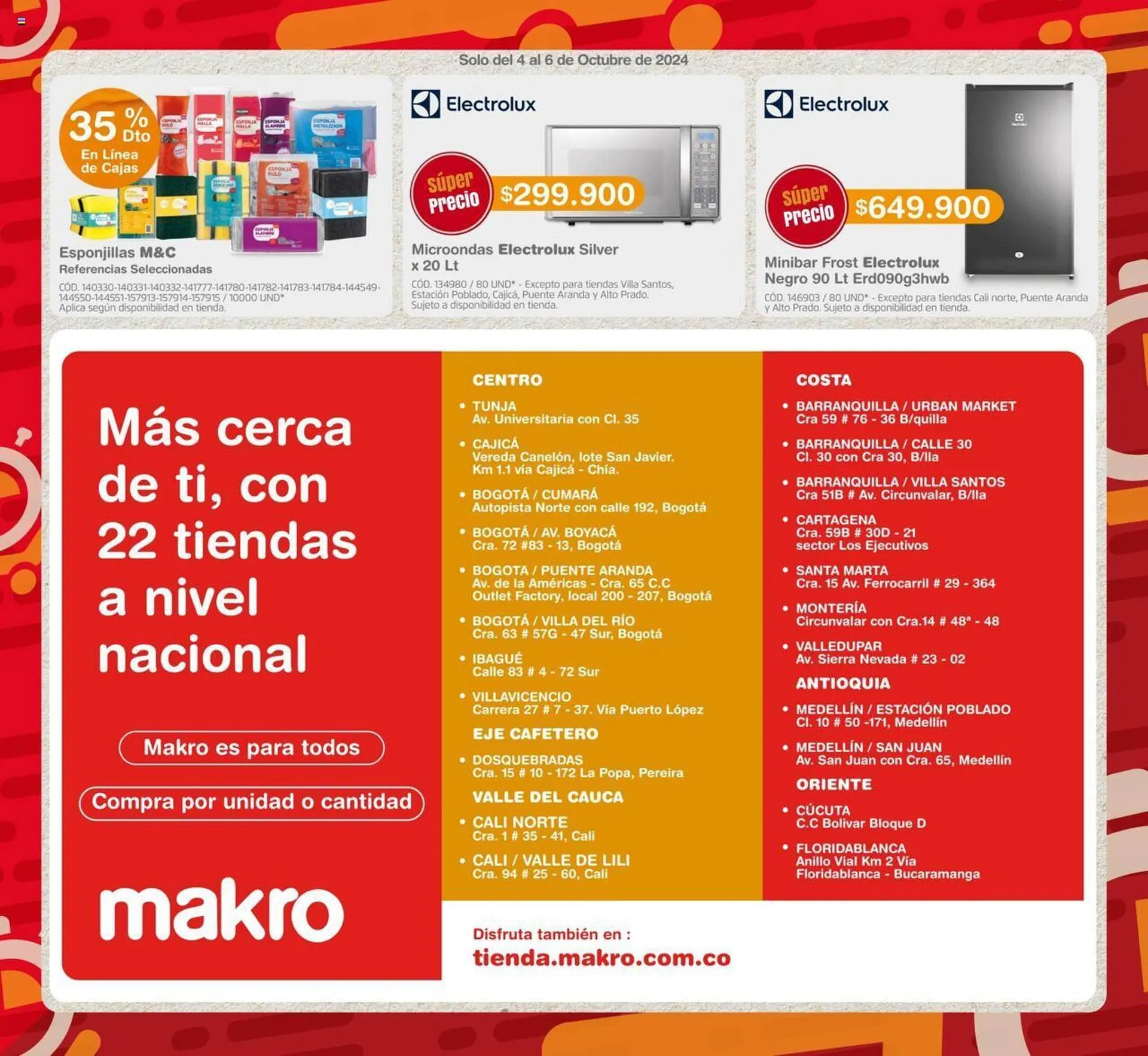 Catalogo de Catálogo Makro 4 de octubre al 6 de octubre 2024 - Pag 7