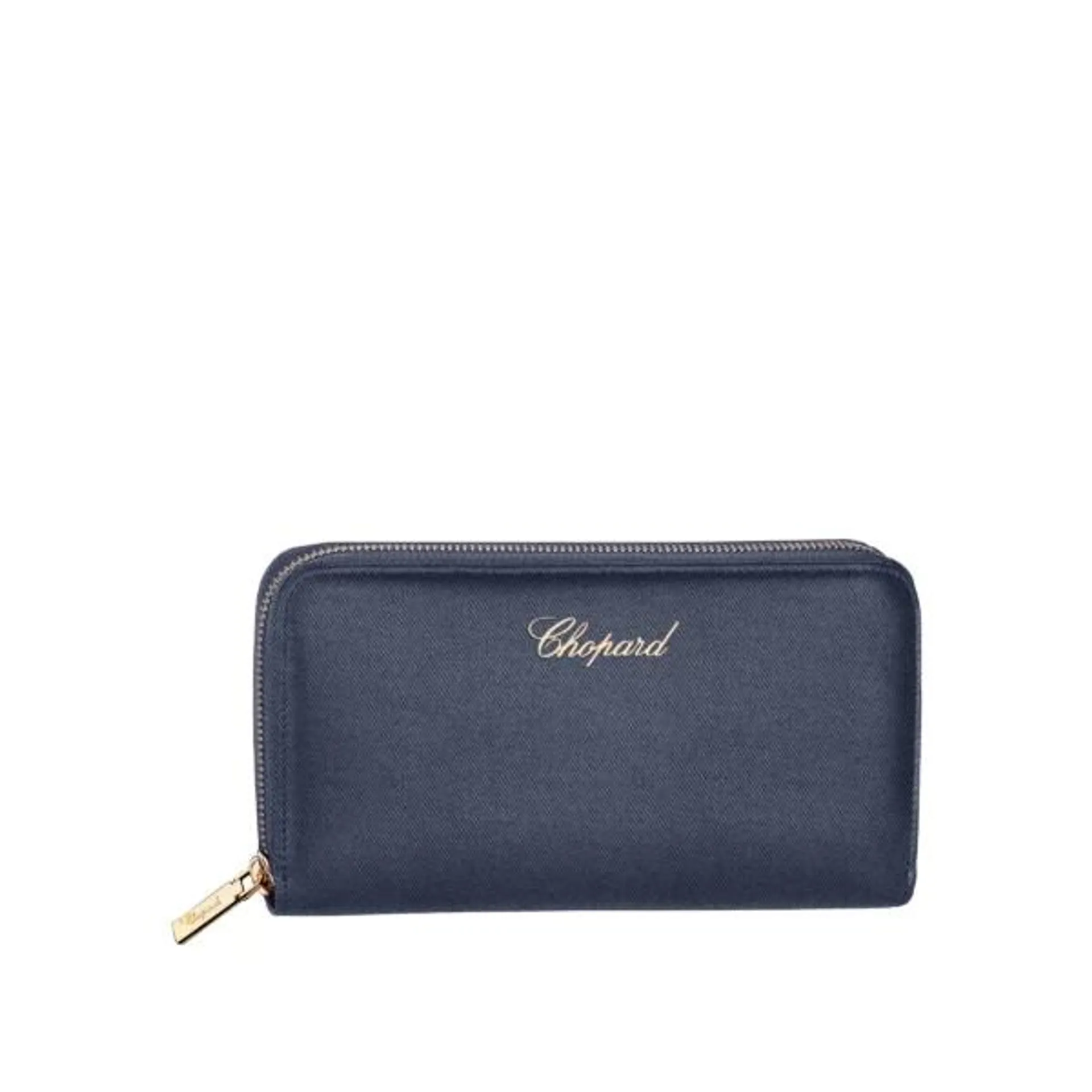 billetera chopard classic CON CREMALLERA – BLUE DENIM