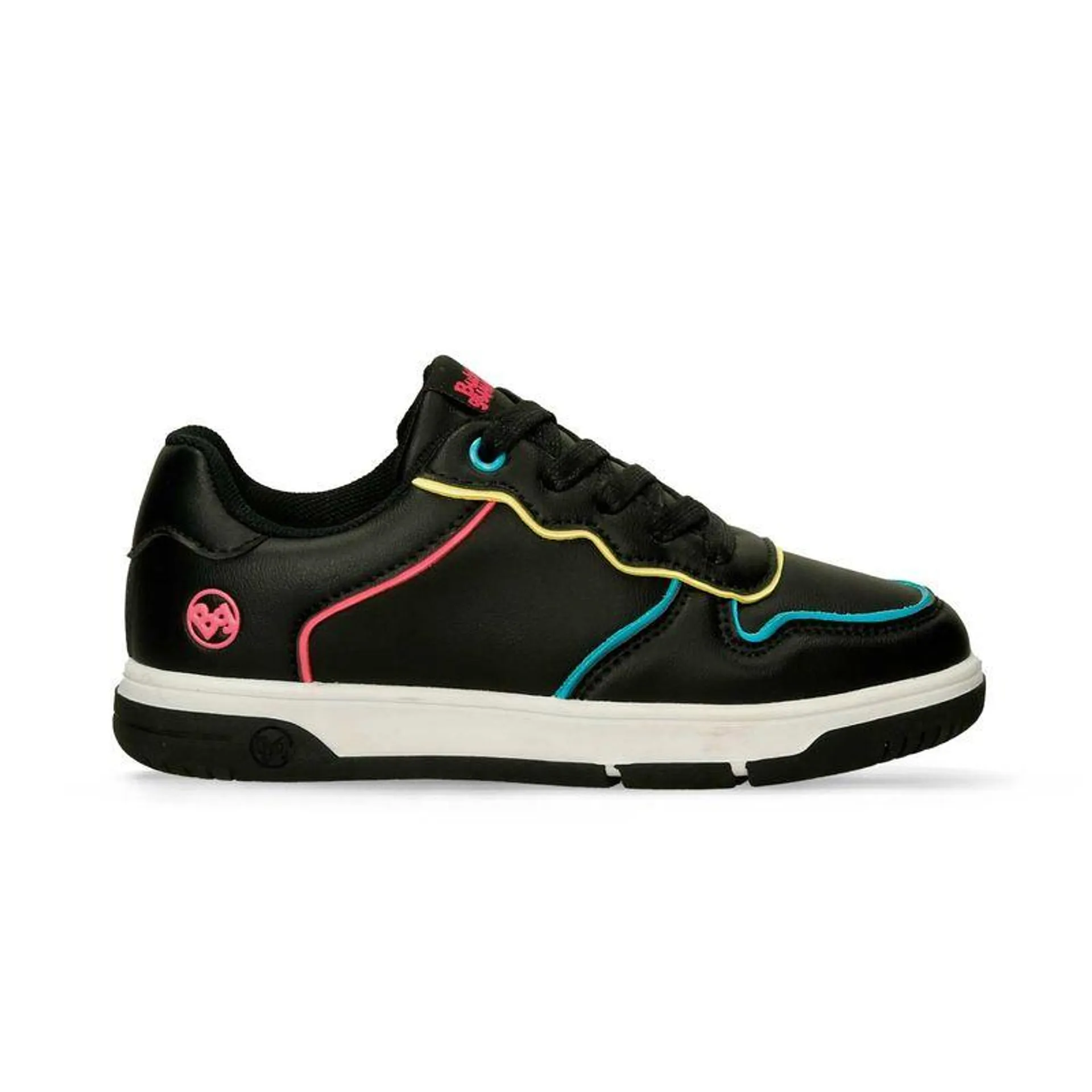 Tenis Casuales Negro Bubblegummers Quimon Niña