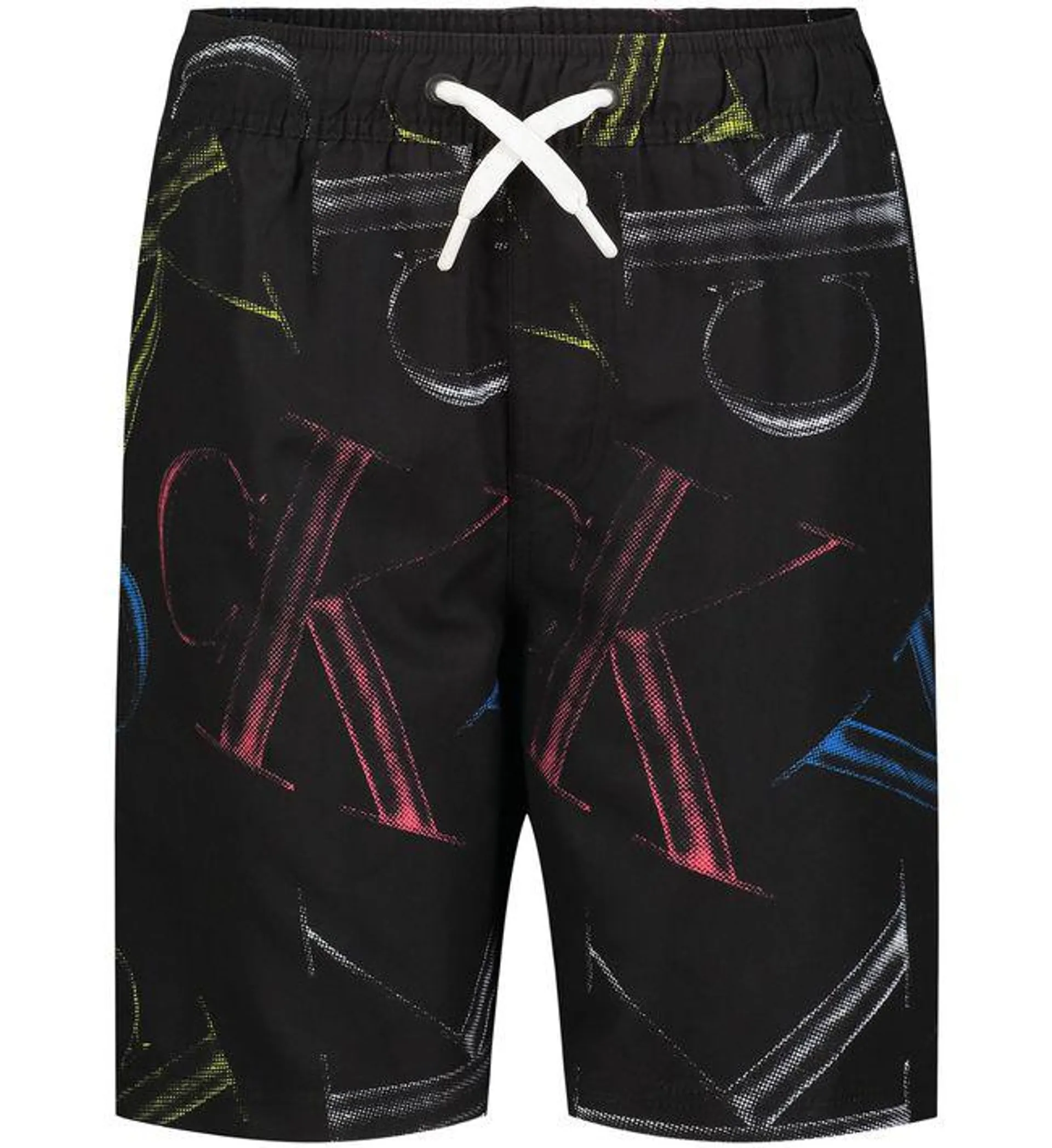 Bermuda Con Estampado Negro Calvin Klein Niño