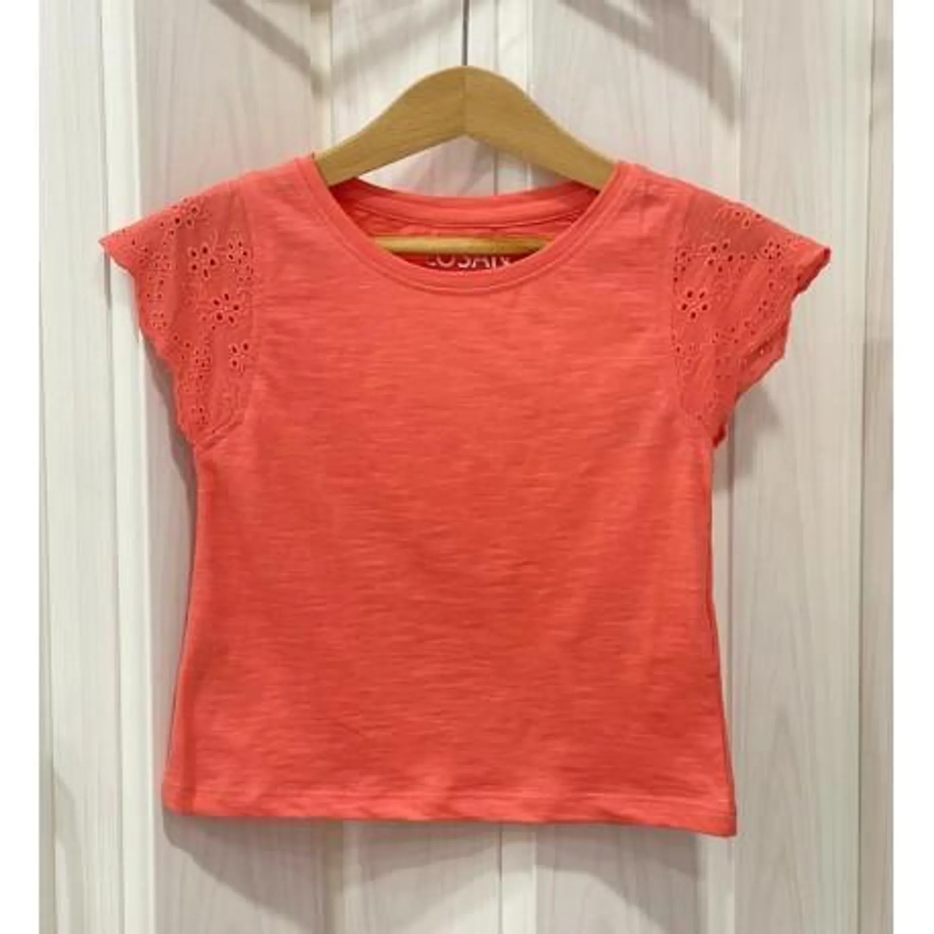 LOSAN CAMISETA MINI NIÑA REF 216-1031AL SALMON