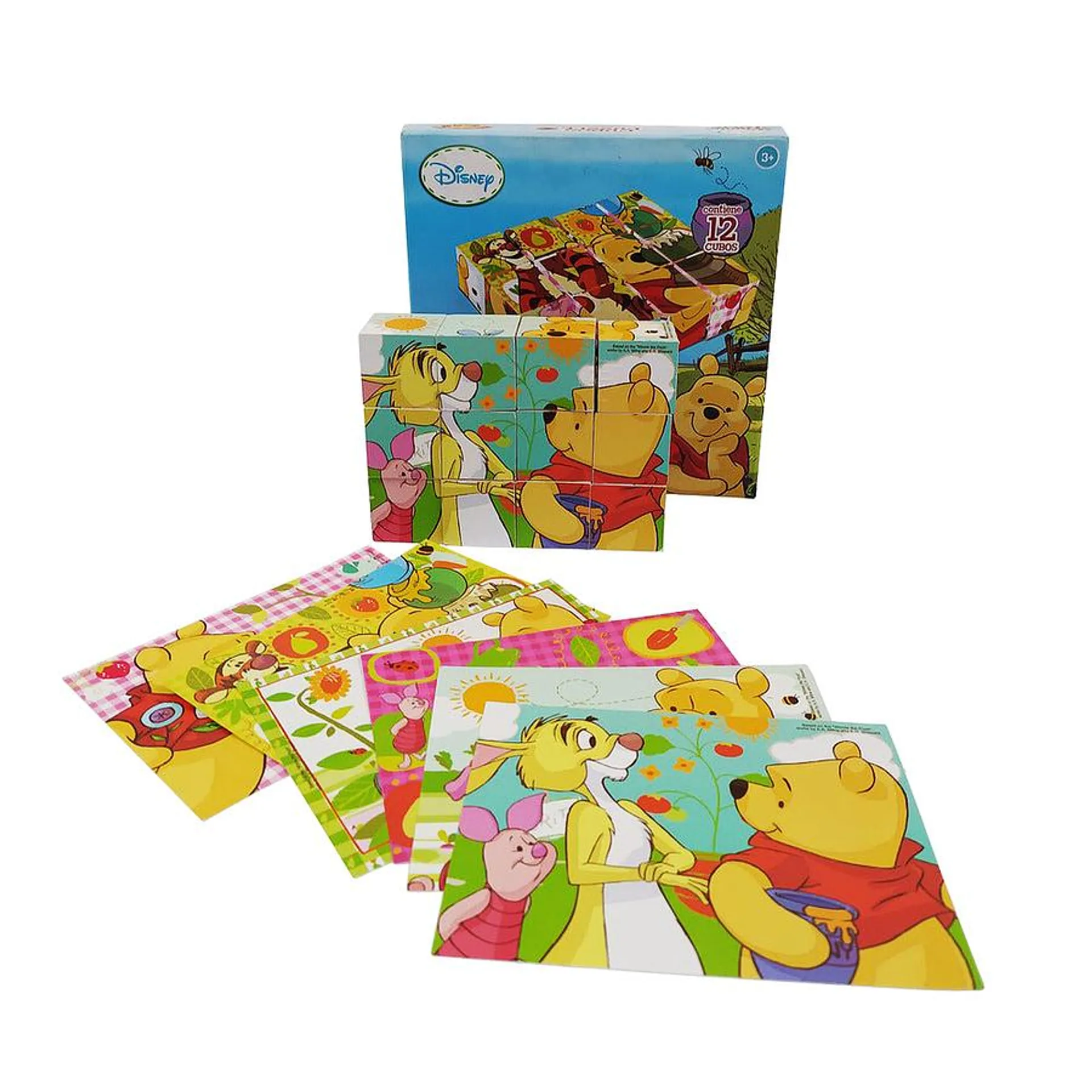 Rompecabezas De Cubos 4 X 4 Winnie The Pooh