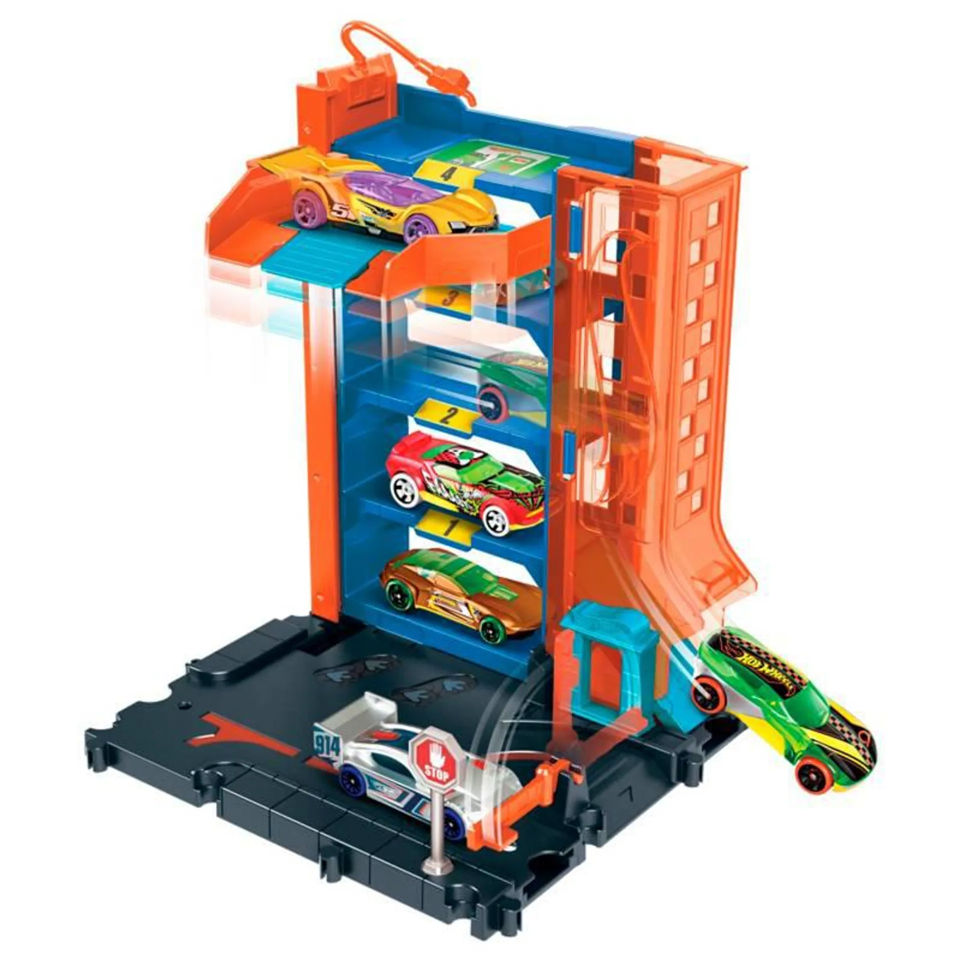 Pista de Auto Hot Wheels City Garage Pista de Juguete