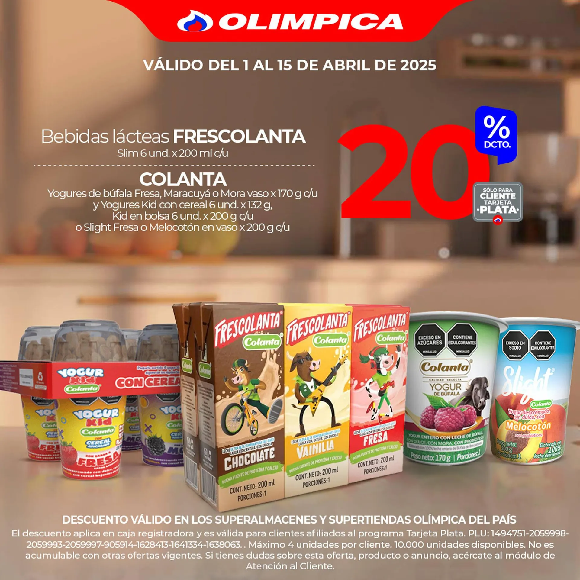 Catalogo de Catálogo Olímpica 4 de abril al 15 de abril 2025 - Pag 2