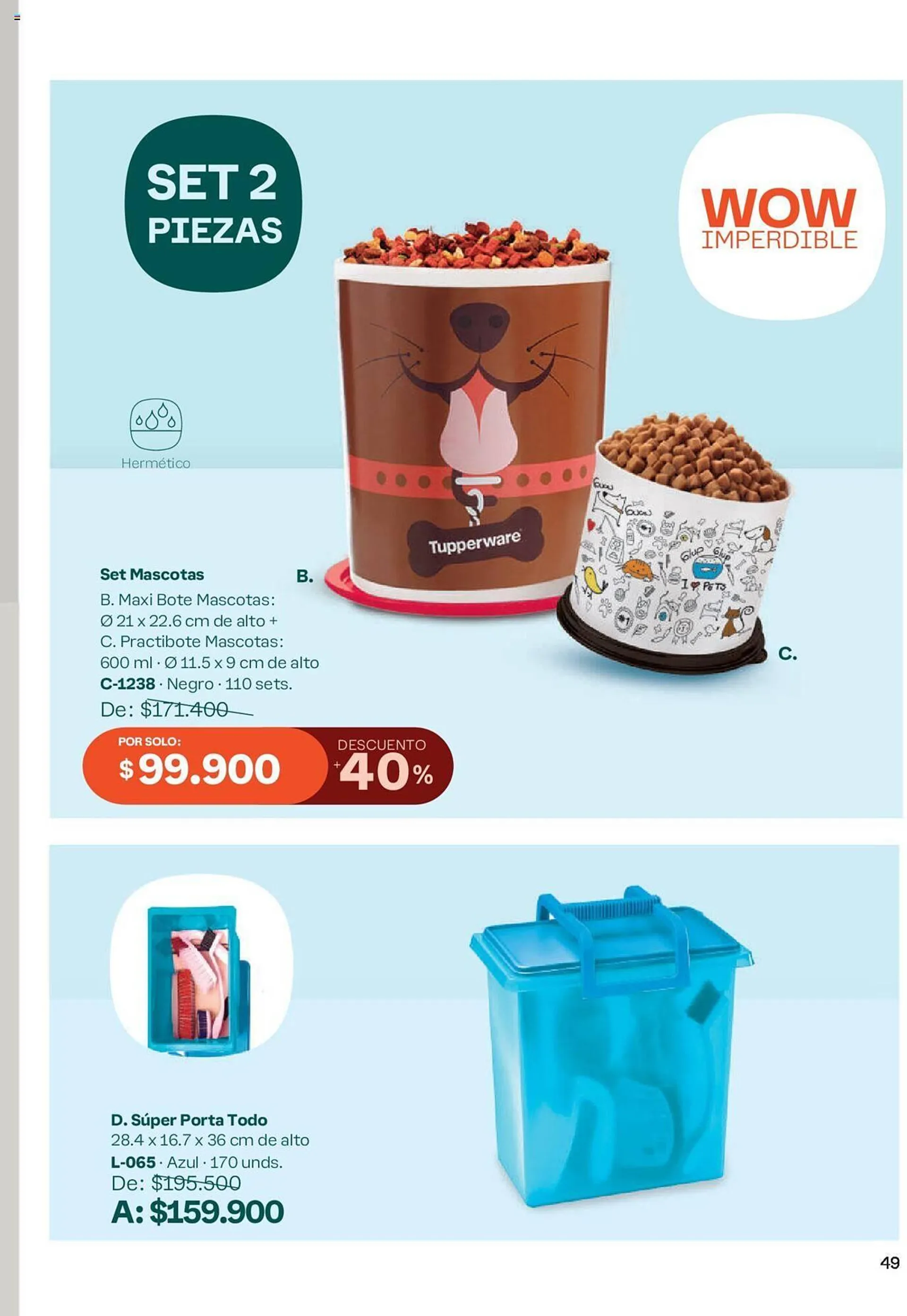 Catalogo de Catálogo Tupperware 14 de junio al 11 de julio 2024 - Pag 49